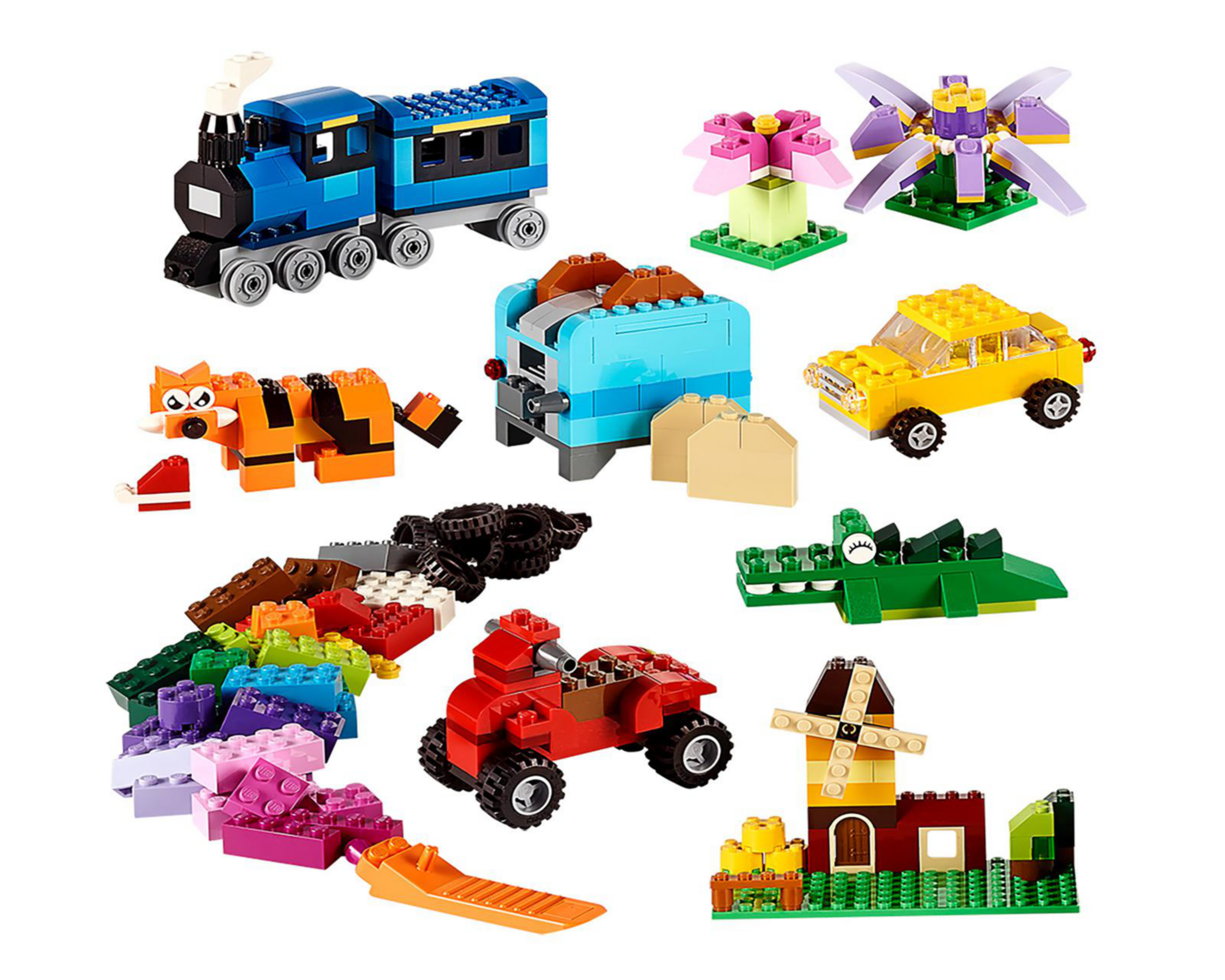 Foto 6 pulgar | LEGO Classic Caja de Ladrillos Creativos Mediana