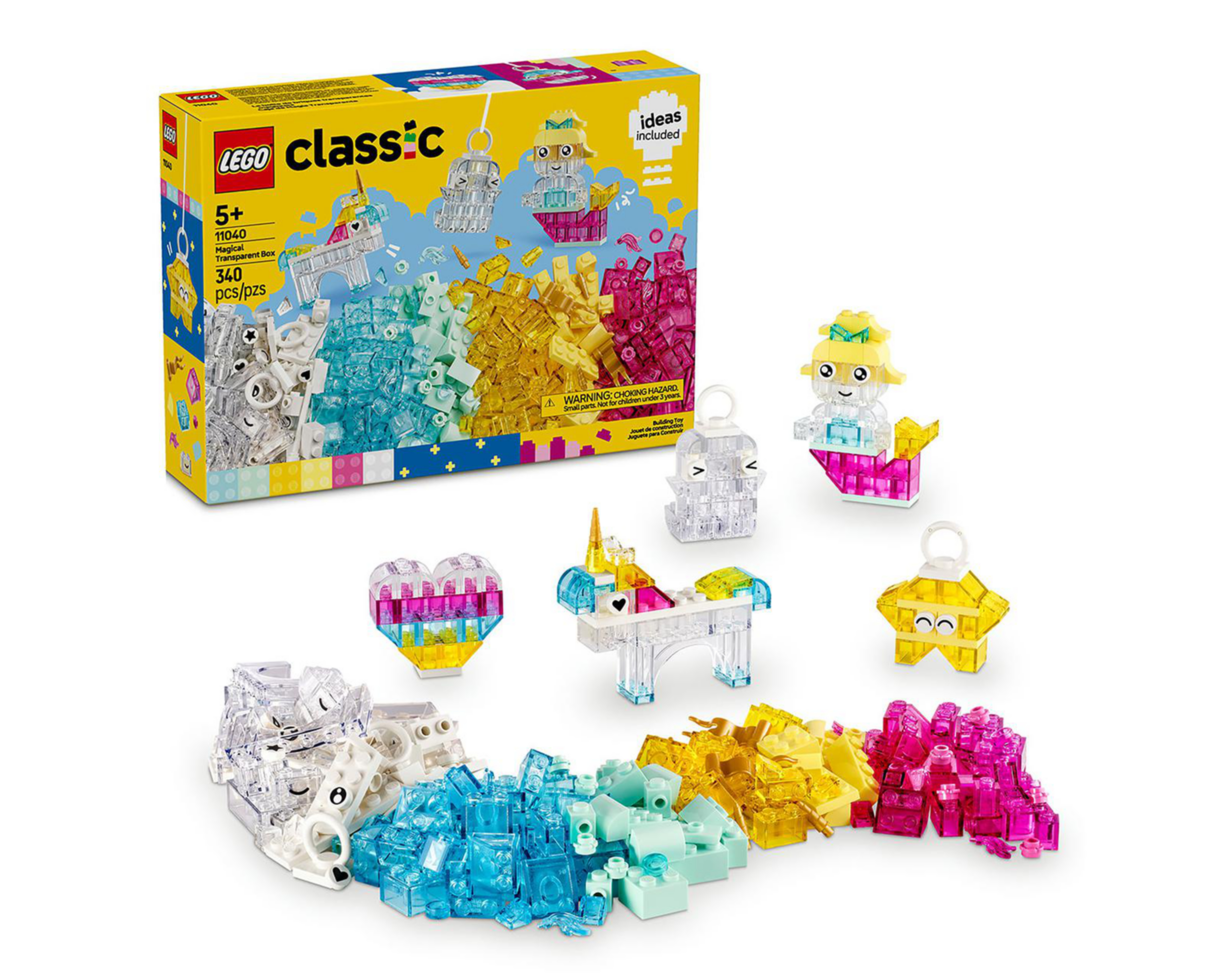 Foto 2 pulgar | LEGO Classic: Caja de Magia Transparente