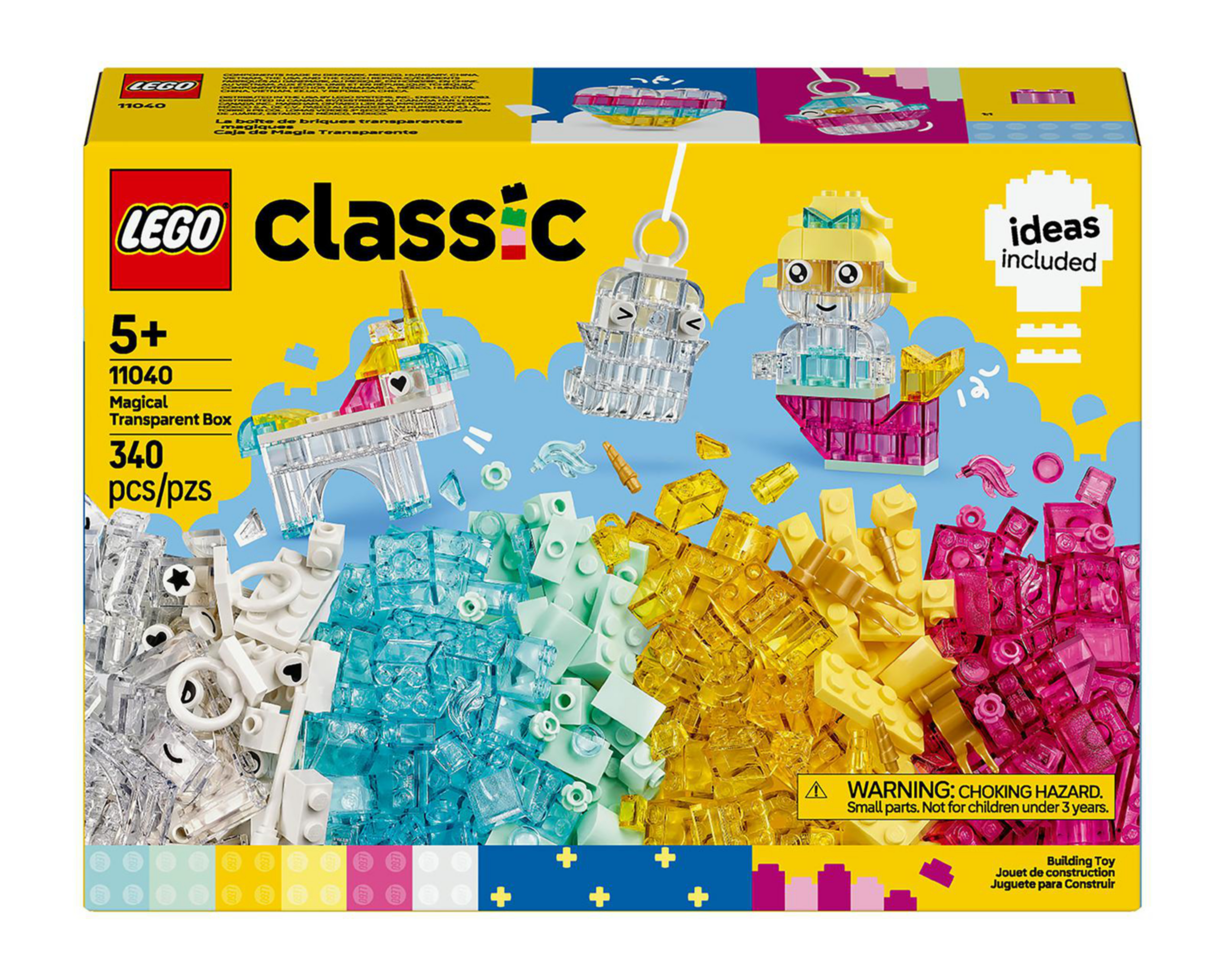 Foto 3 pulgar | LEGO Classic: Caja de Magia Transparente