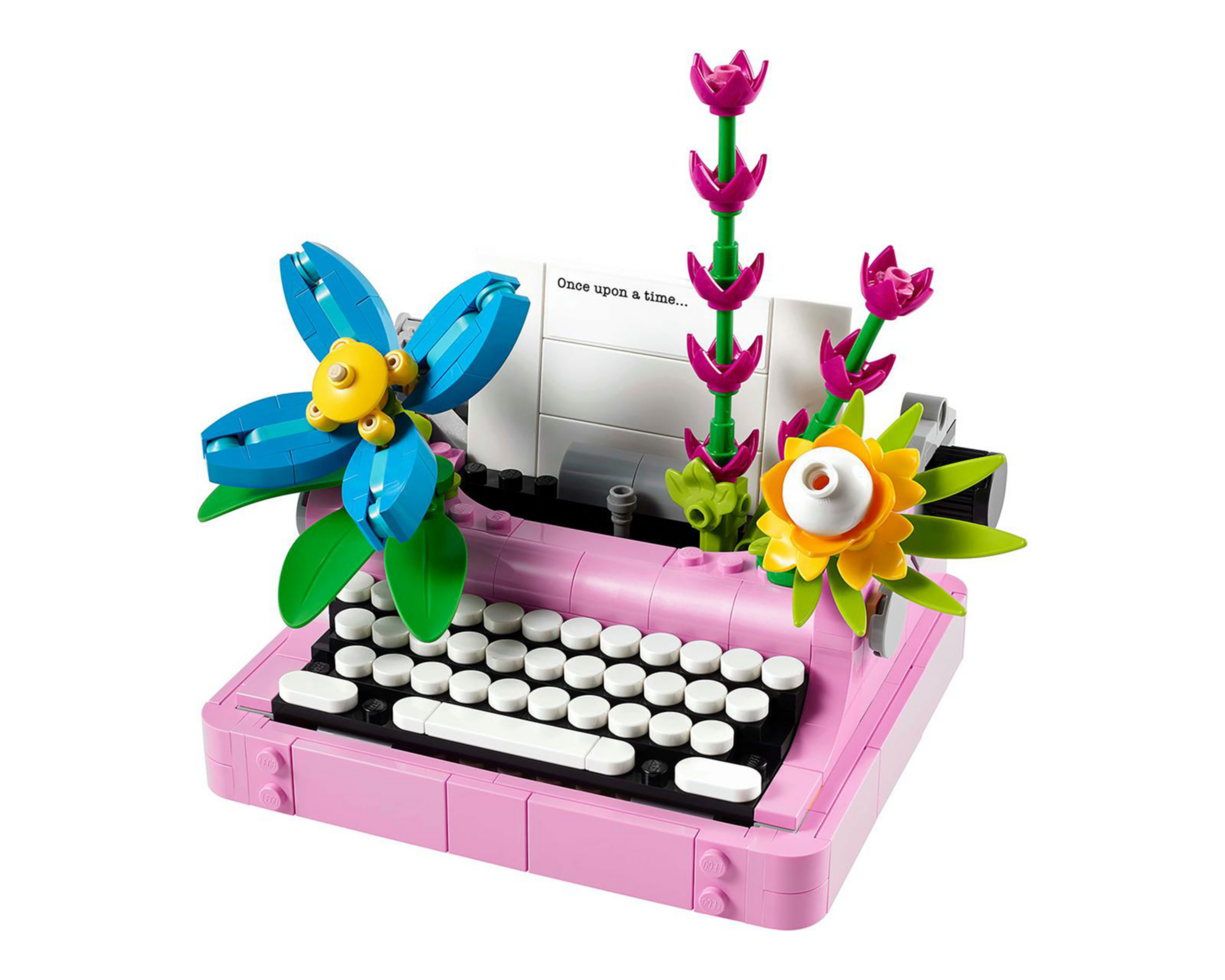 Foto 3 | LEGO Creator 3 en 1 Máquina de Escribir con Flores