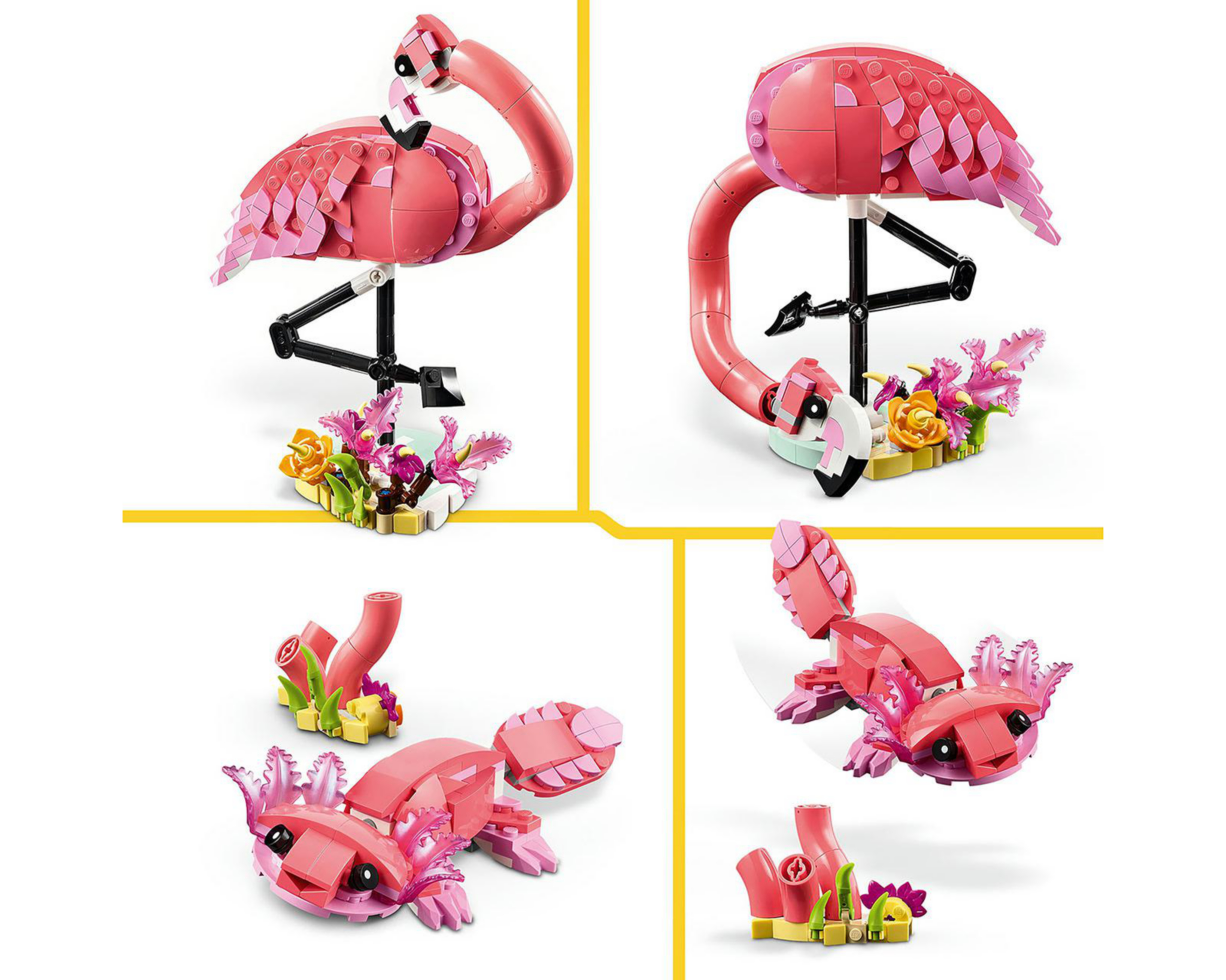 Foto 8 pulgar | LEGO Fauna Salvaje: Flamenco Rosa