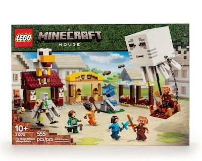 Foto 1 | LEGO Minecraft El Ataque a la Aldea del Globo de Ghast