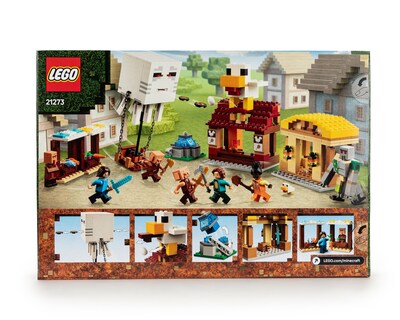 Foto 2 | LEGO Minecraft El Ataque a la Aldea del Globo de Ghast