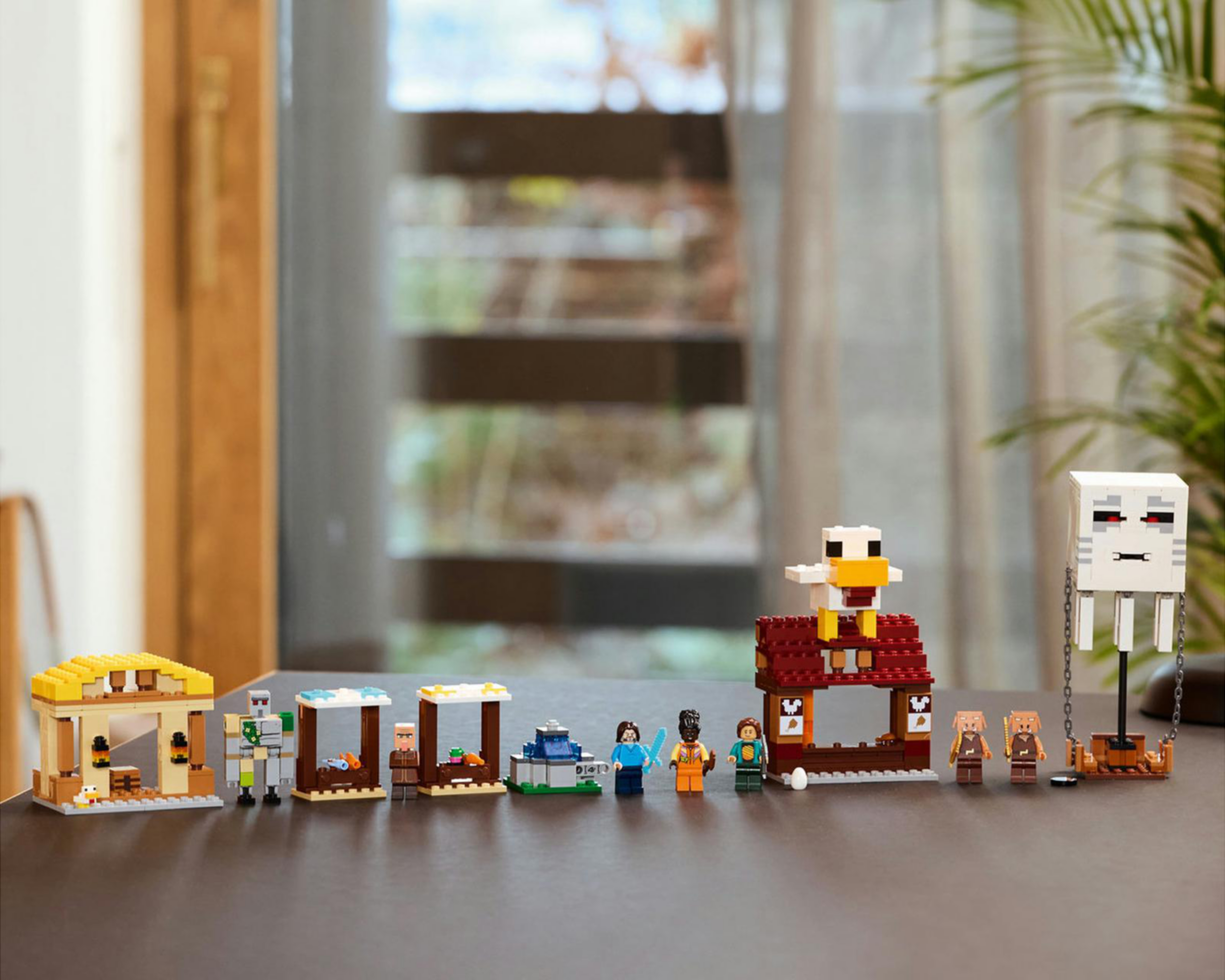 Foto 6 | LEGO Minecraft El Ataque a la Aldea del Globo de Ghast
