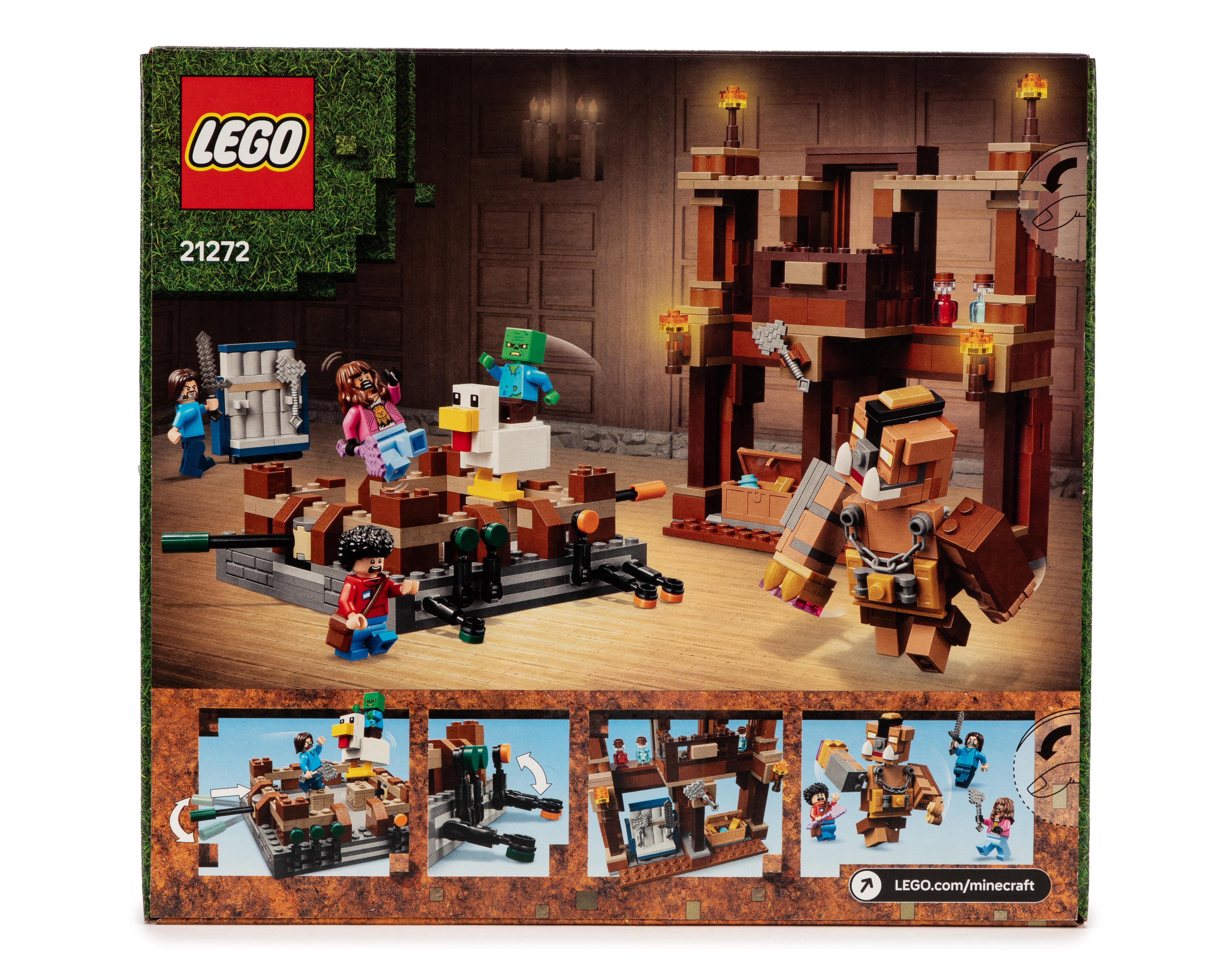 Foto 3 pulgar | LEGO Minecraft: El Ring de Combate de la Mansión del Bosque