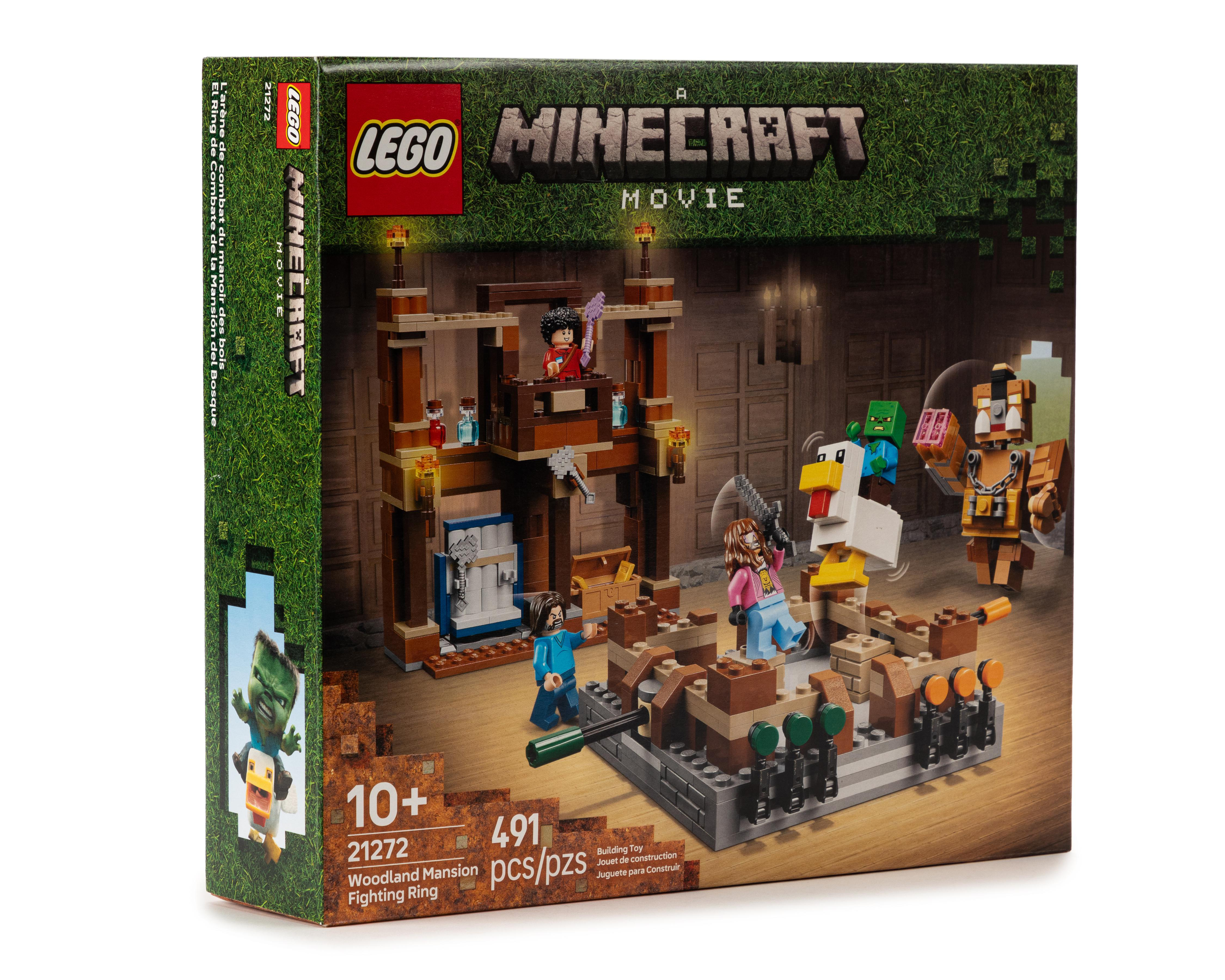 Foto 4 pulgar | LEGO Minecraft: El Ring de Combate de la Mansión del Bosque