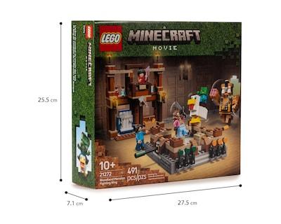 Foto 4 | LEGO Minecraft: El Ring de Combate de la Mansión del Bosque