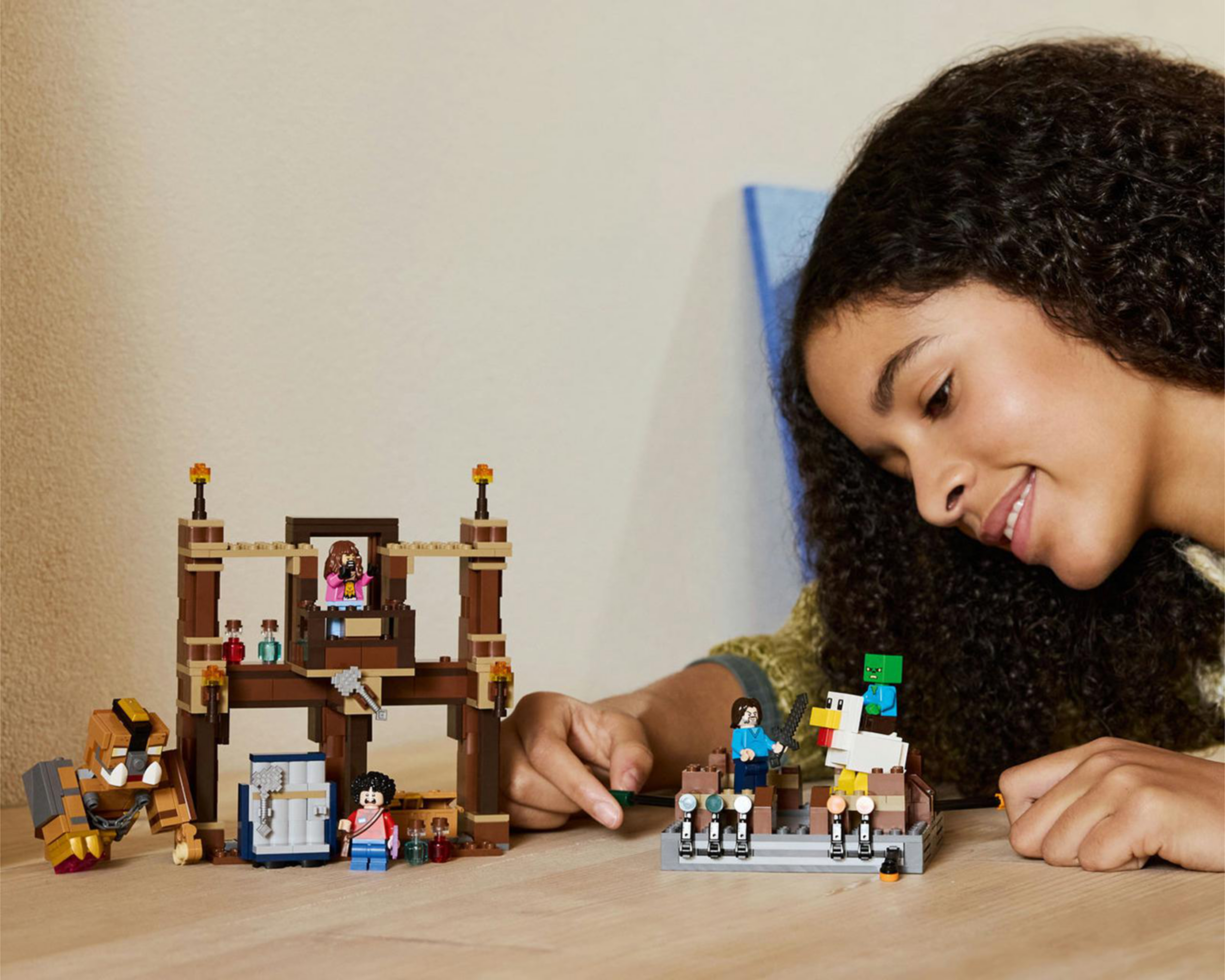 Foto 5 | LEGO Minecraft: El Ring de Combate de la Mansión del Bosque