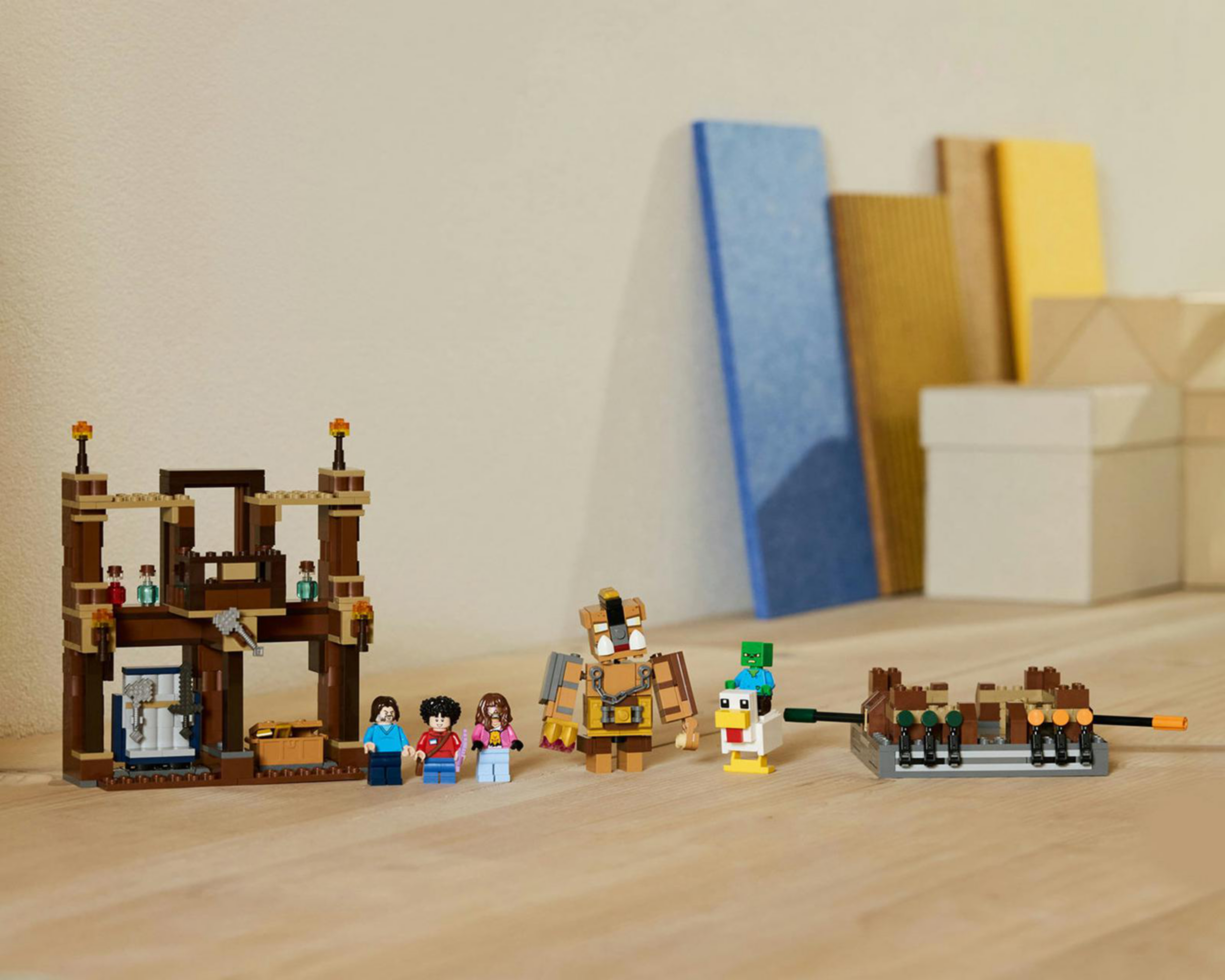 Foto 6 | LEGO Minecraft: El Ring de Combate de la Mansión del Bosque