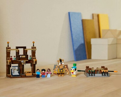 Foto 6 | LEGO Minecraft: El Ring de Combate de la Mansión del Bosque