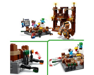Foto 7 | LEGO Minecraft: El Ring de Combate de la Mansión del Bosque