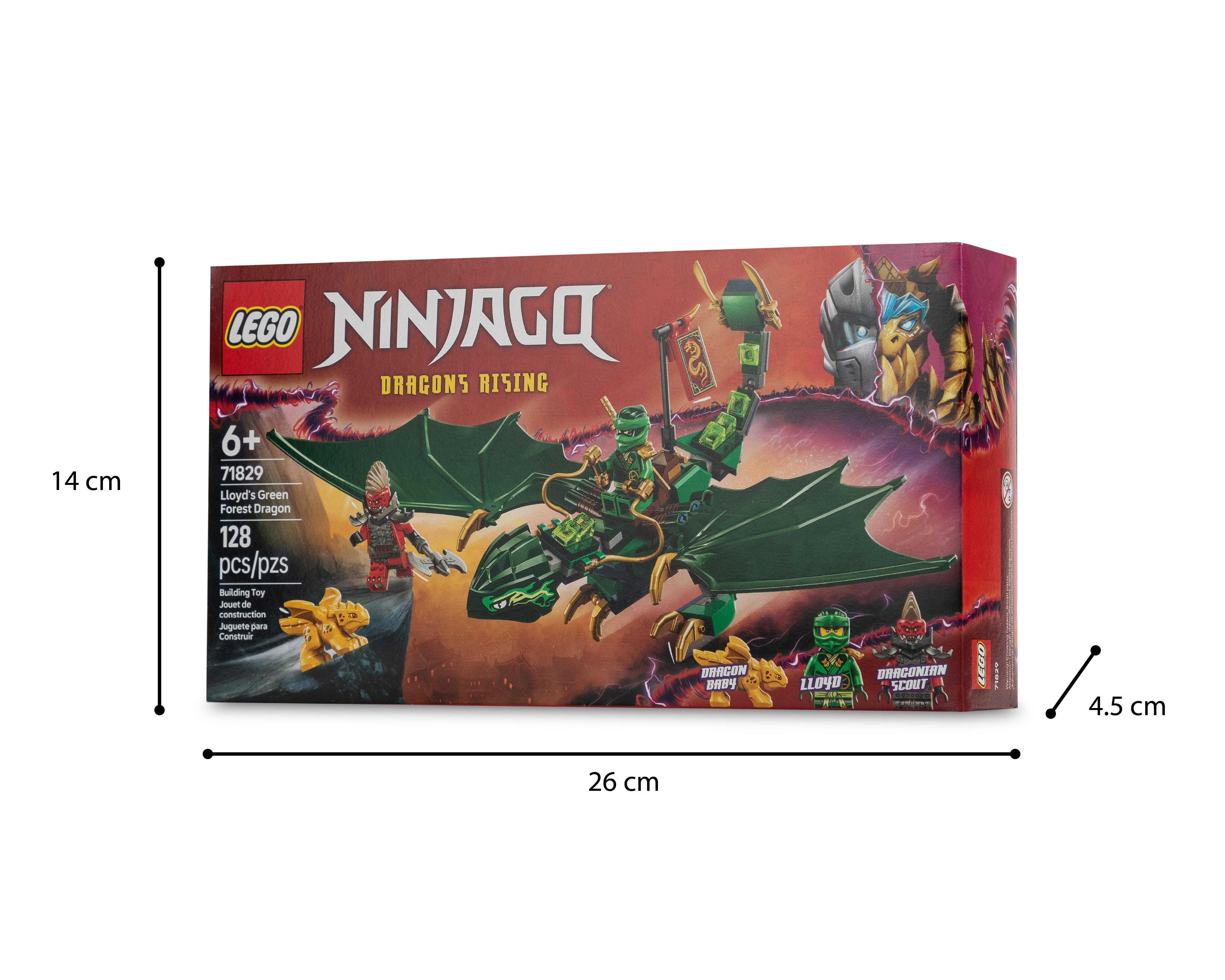 Foto 5 pulgar | LEGO Ninjago: Dragón Verde del Bosque de Lloyd