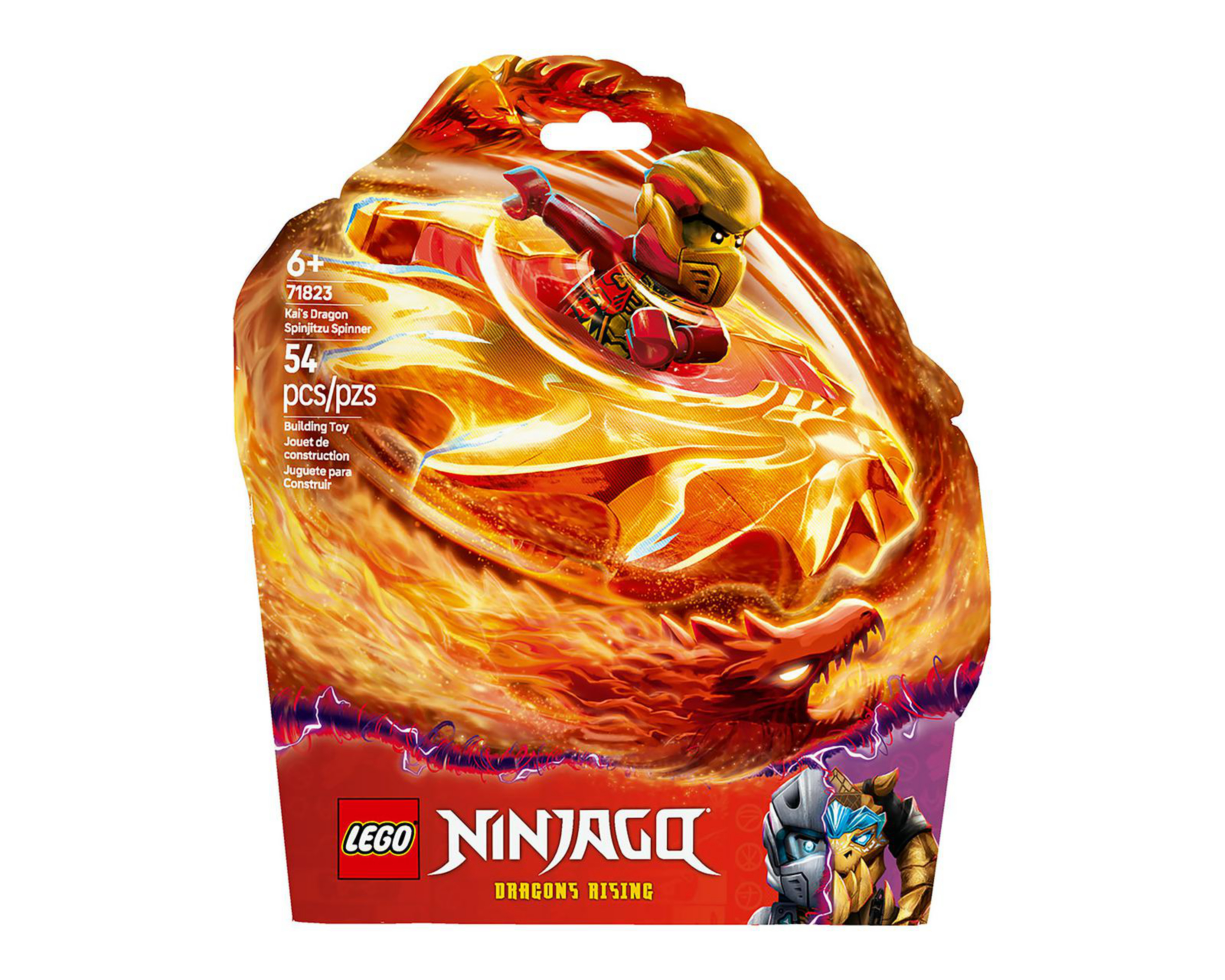 Foto 3 pulgar | LEGO NinjaGo: Spinner de Spinjitzu del Dragón de Kai