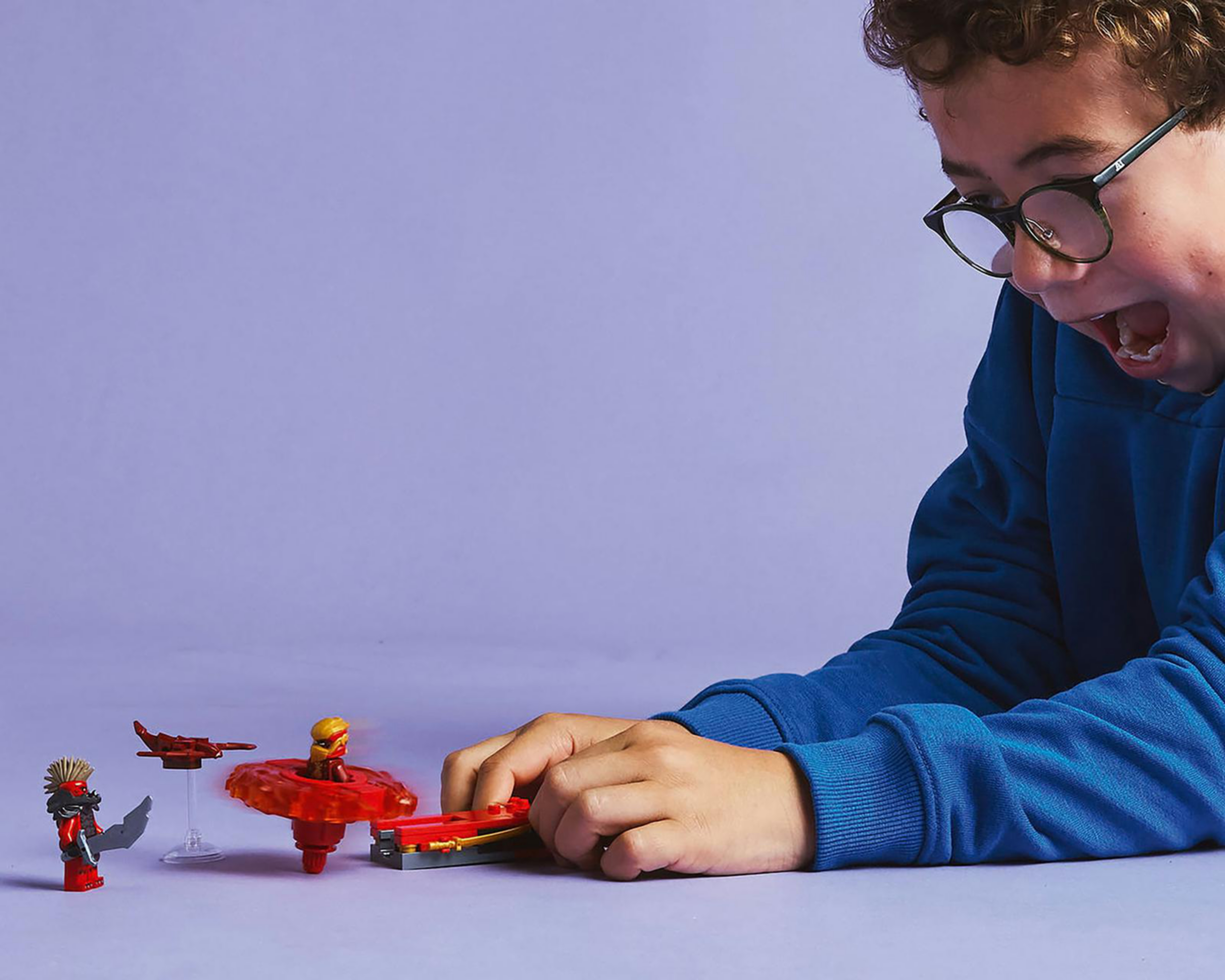 Foto 6 pulgar | LEGO NinjaGo: Spinner de Spinjitzu del Dragón de Kai