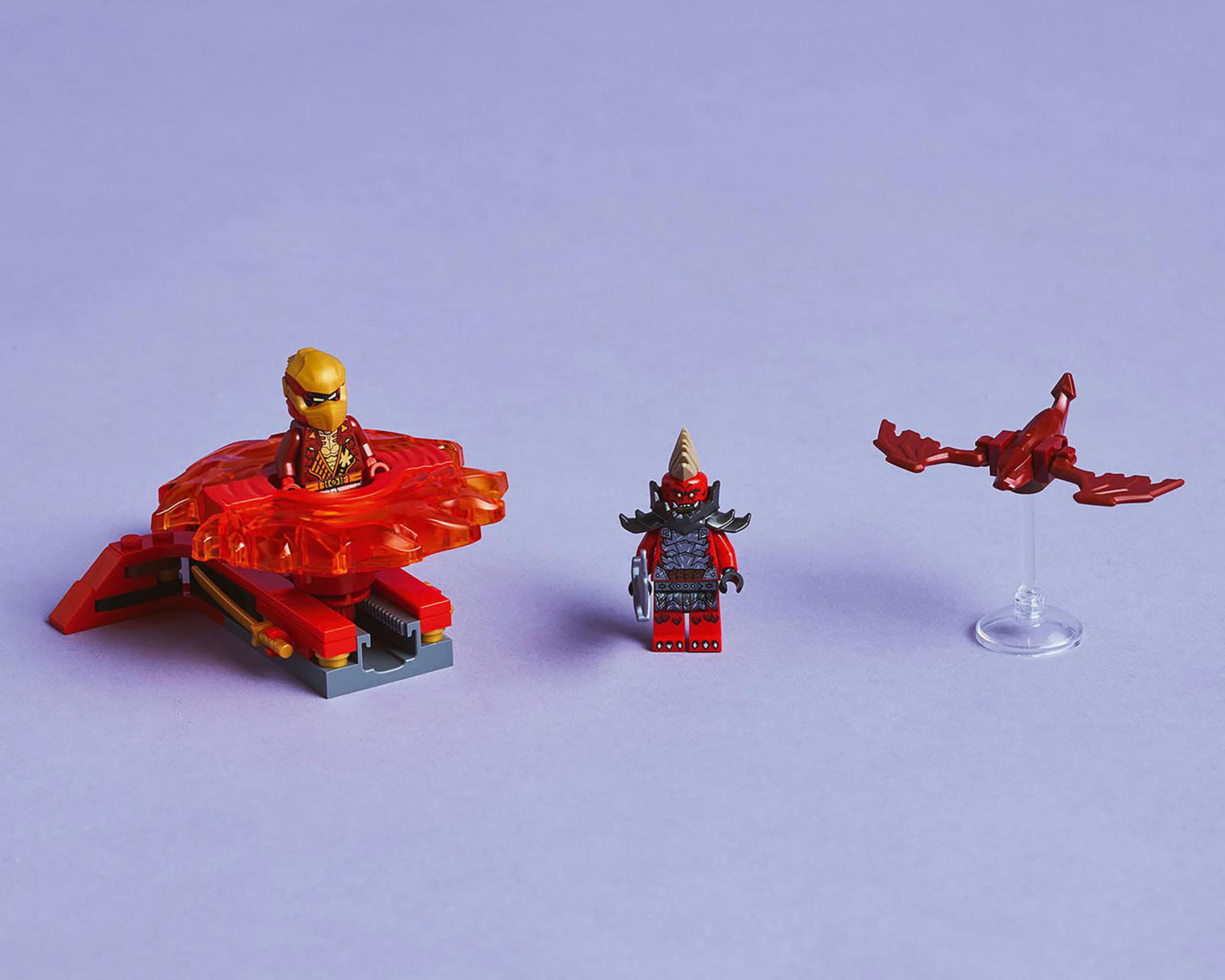 Foto 7 pulgar | LEGO NinjaGo: Spinner de Spinjitzu del Dragón de Kai