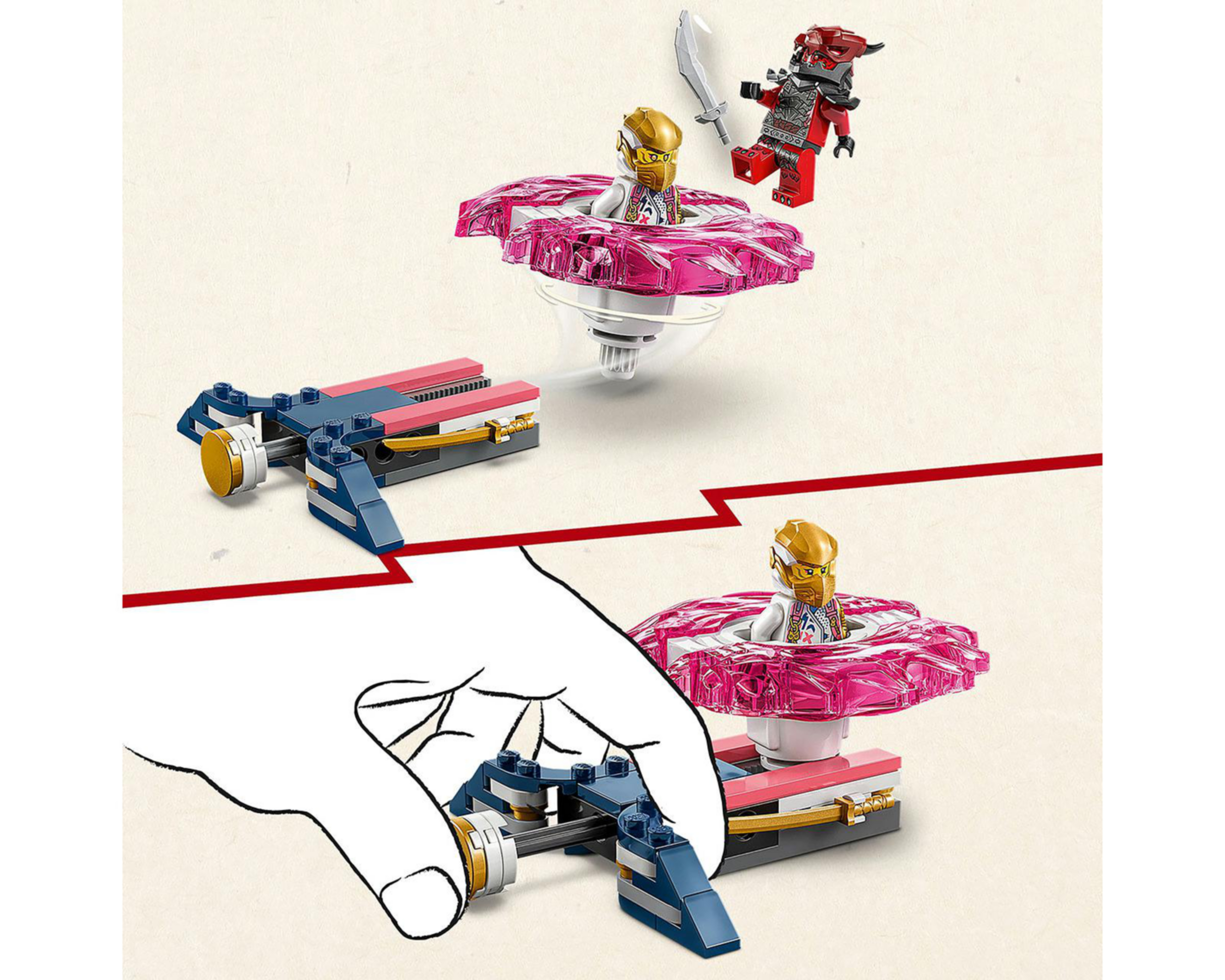 Foto 8 pulgar | LEGO NinjaGo: Spinner de Spinjitzu del Dragón de Sora
