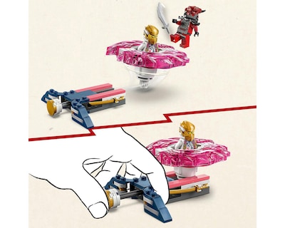 Foto 7 | LEGO NinjaGo: Spinner de Spinjitzu del Dragón de Sora