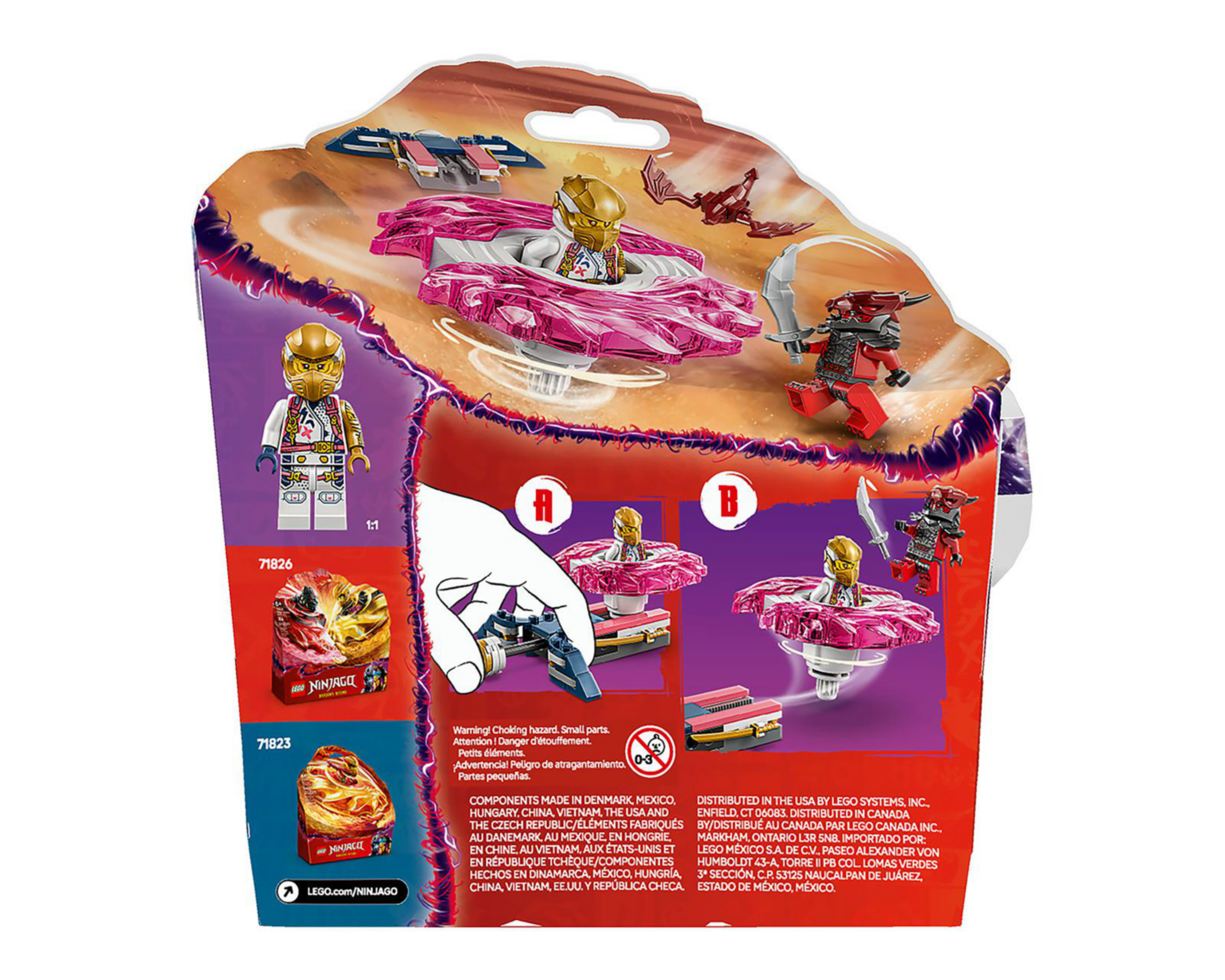 Foto 10 pulgar | LEGO NinjaGo: Spinner de Spinjitzu del Dragón de Sora