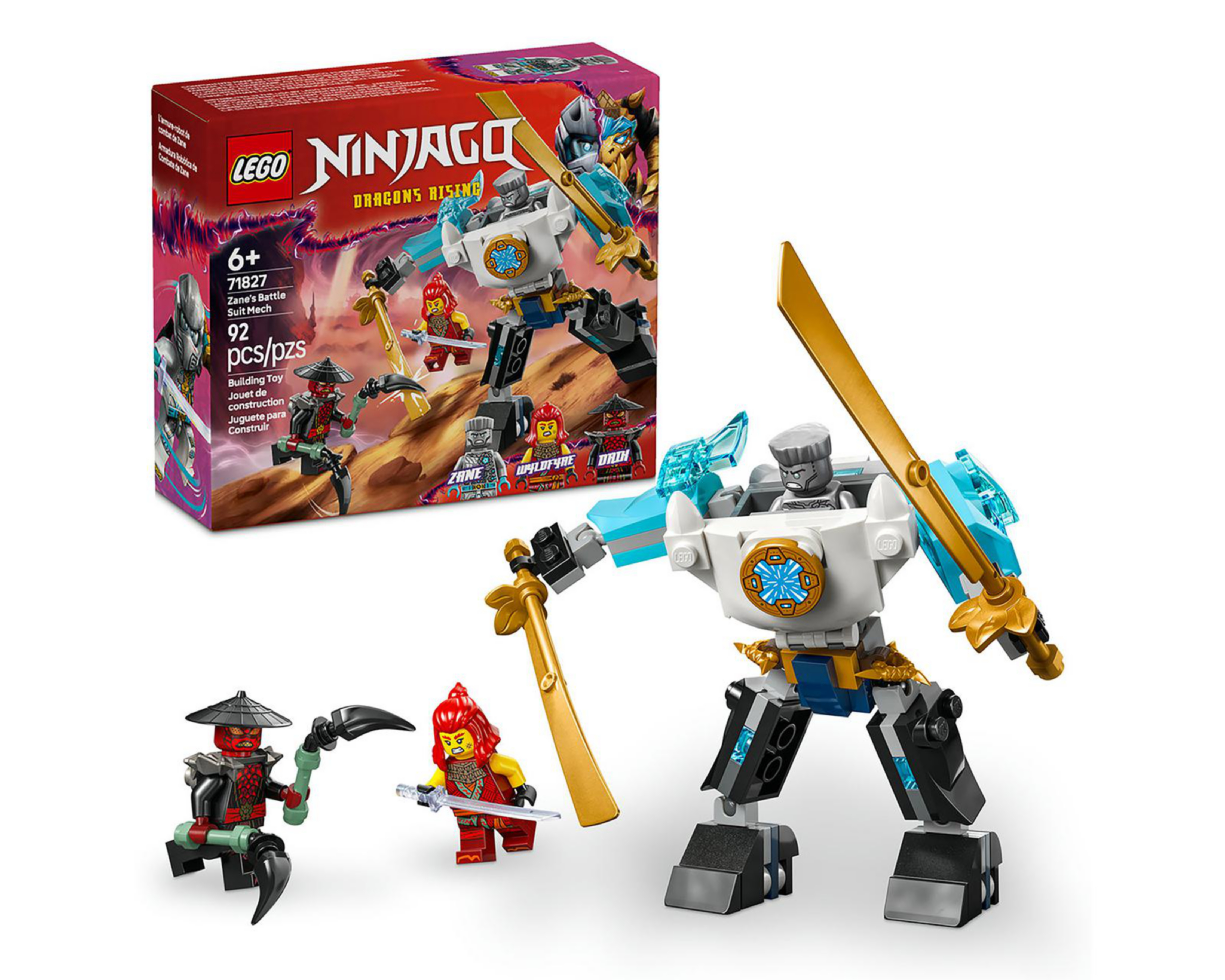 Foto 2 pulgar | LEGO Ninjago: Armadura Robótica de Combate de Zane
