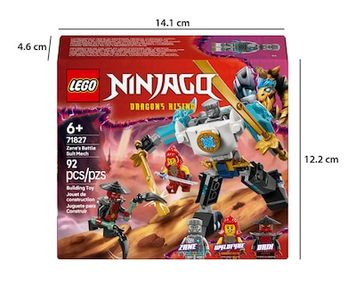 Foto 10 | LEGO Ninjago: Armadura Robótica de Combate de Zane