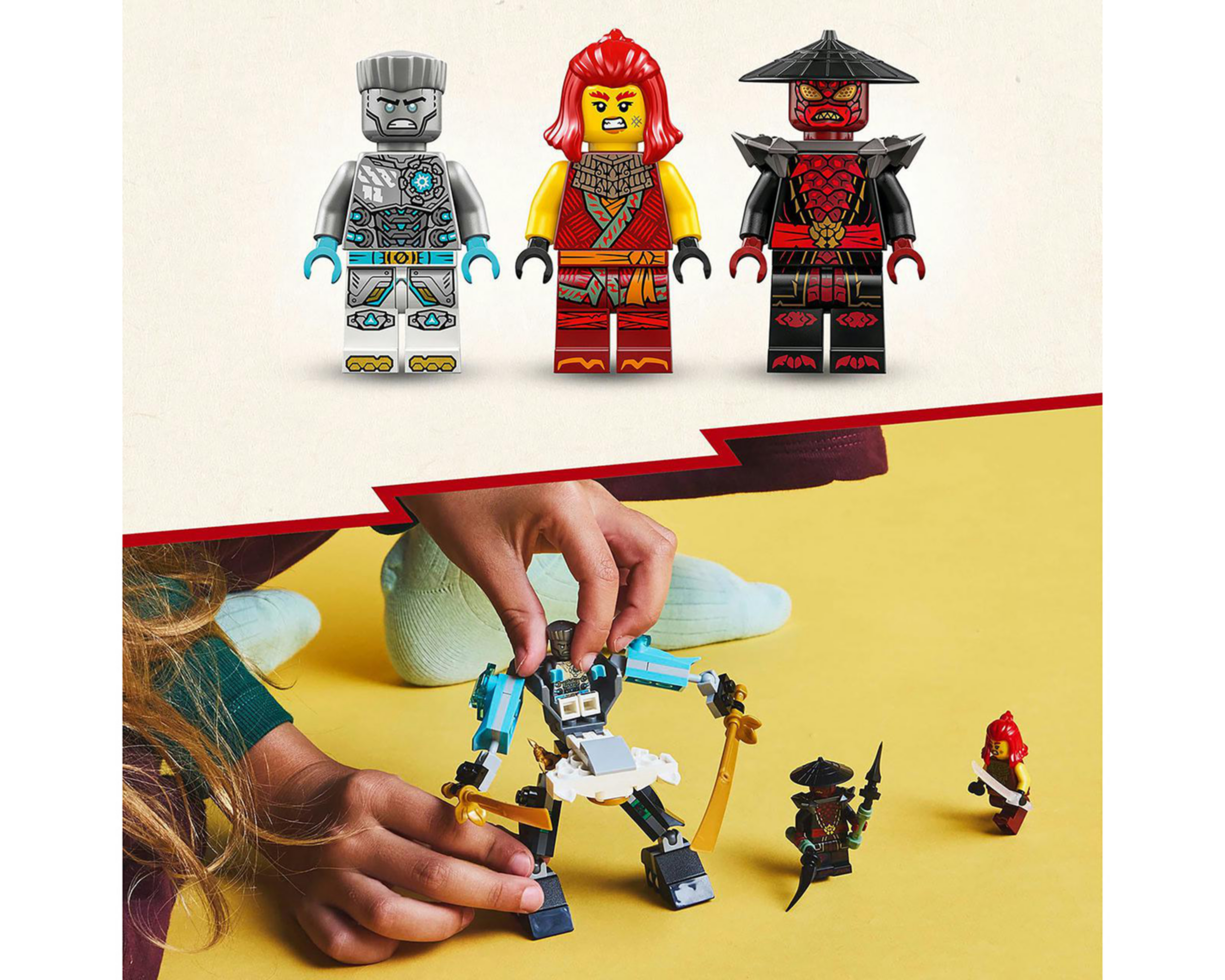 Foto 9 pulgar | LEGO Ninjago: Armadura Robótica de Combate de Zane