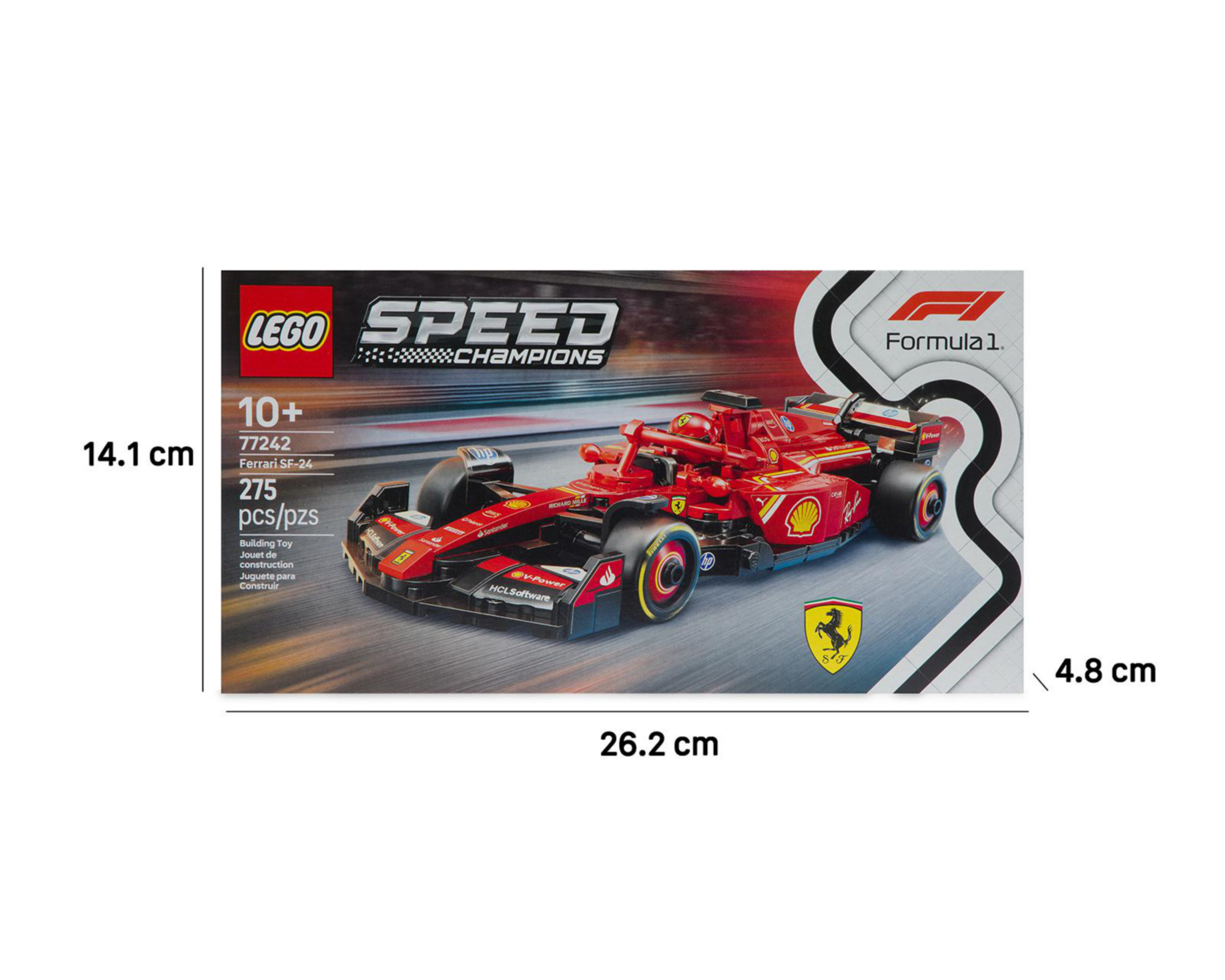 Foto 11 pulgar | LEGO Speed Champions: Coche de Carreras Ferrari SF-24 F1