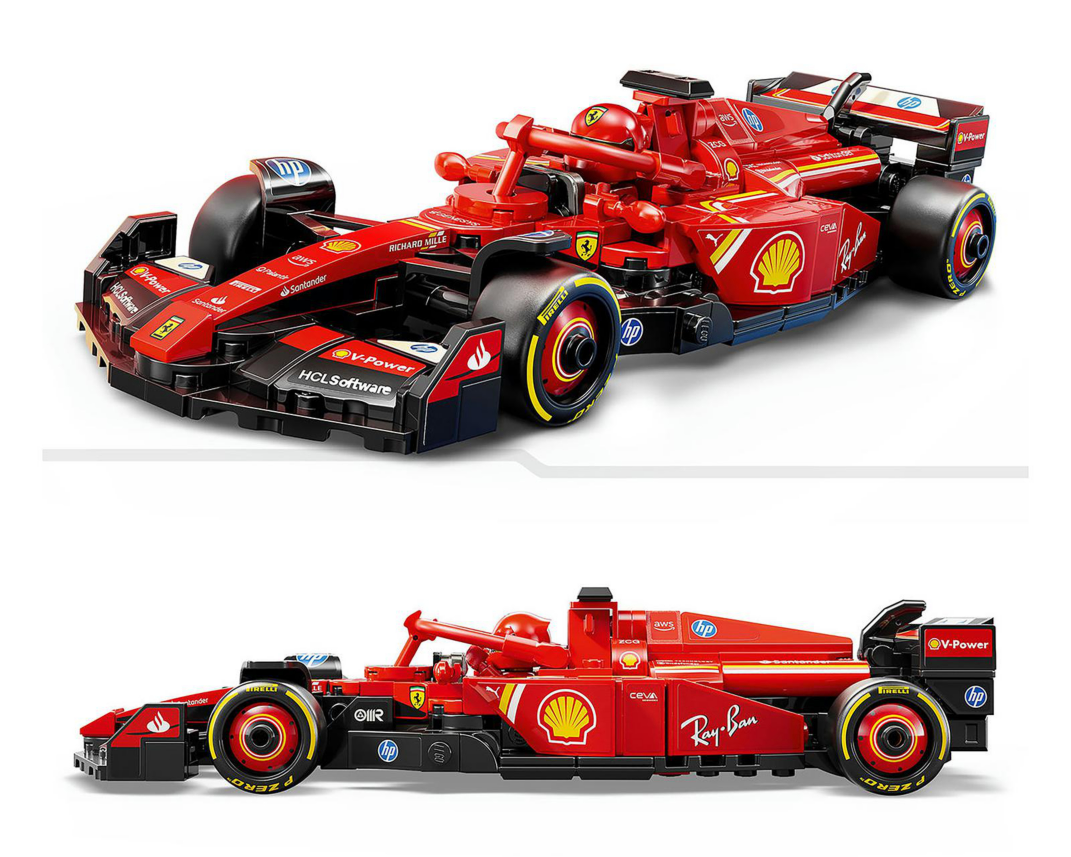 Foto 8 pulgar | LEGO Speed Champions: Coche de Carreras Ferrari SF-24 F1