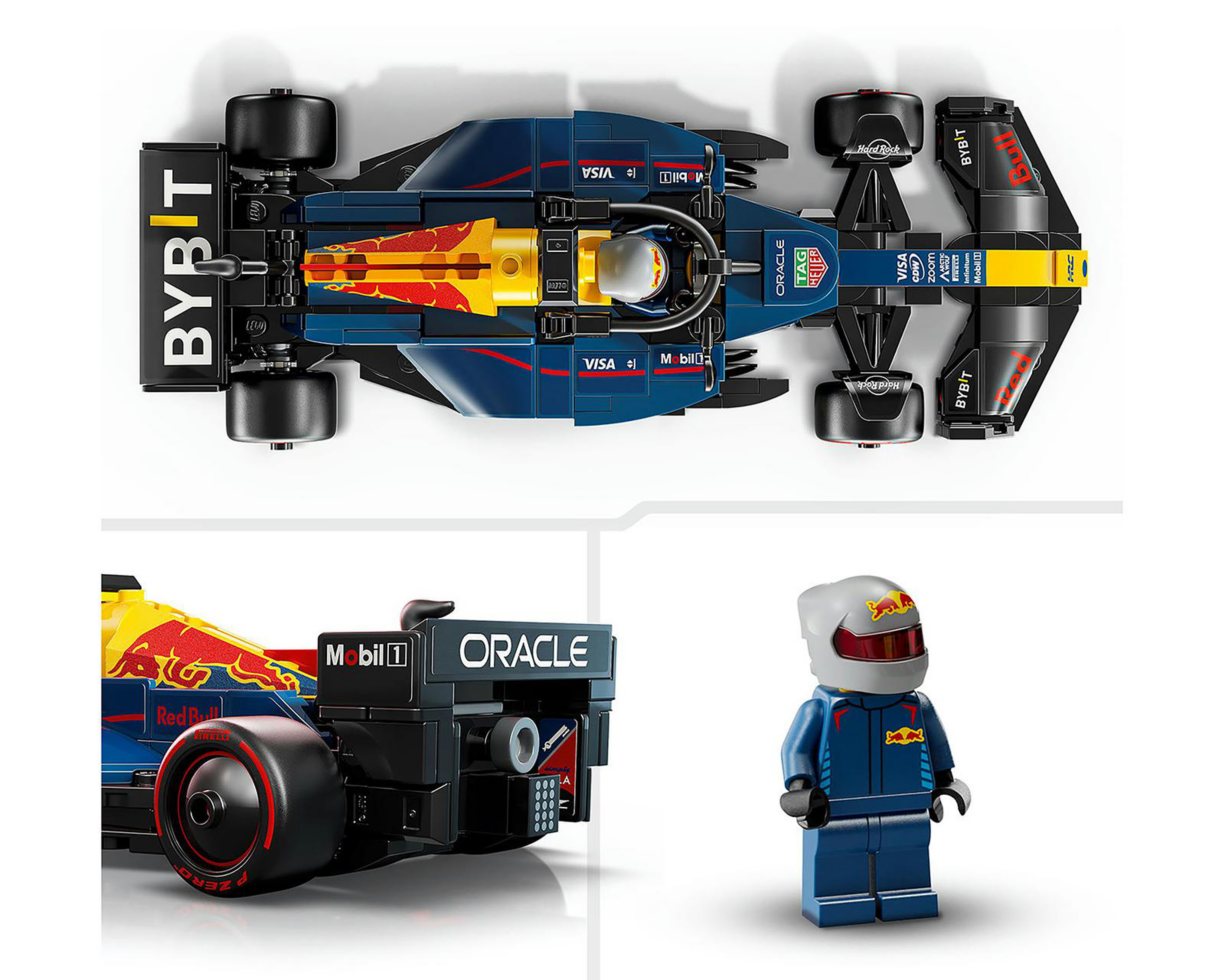 Foto 9 pulgar | LEGO Speed Champions: Coche de Carreras Oracle Red Bull Racing RB20 F1