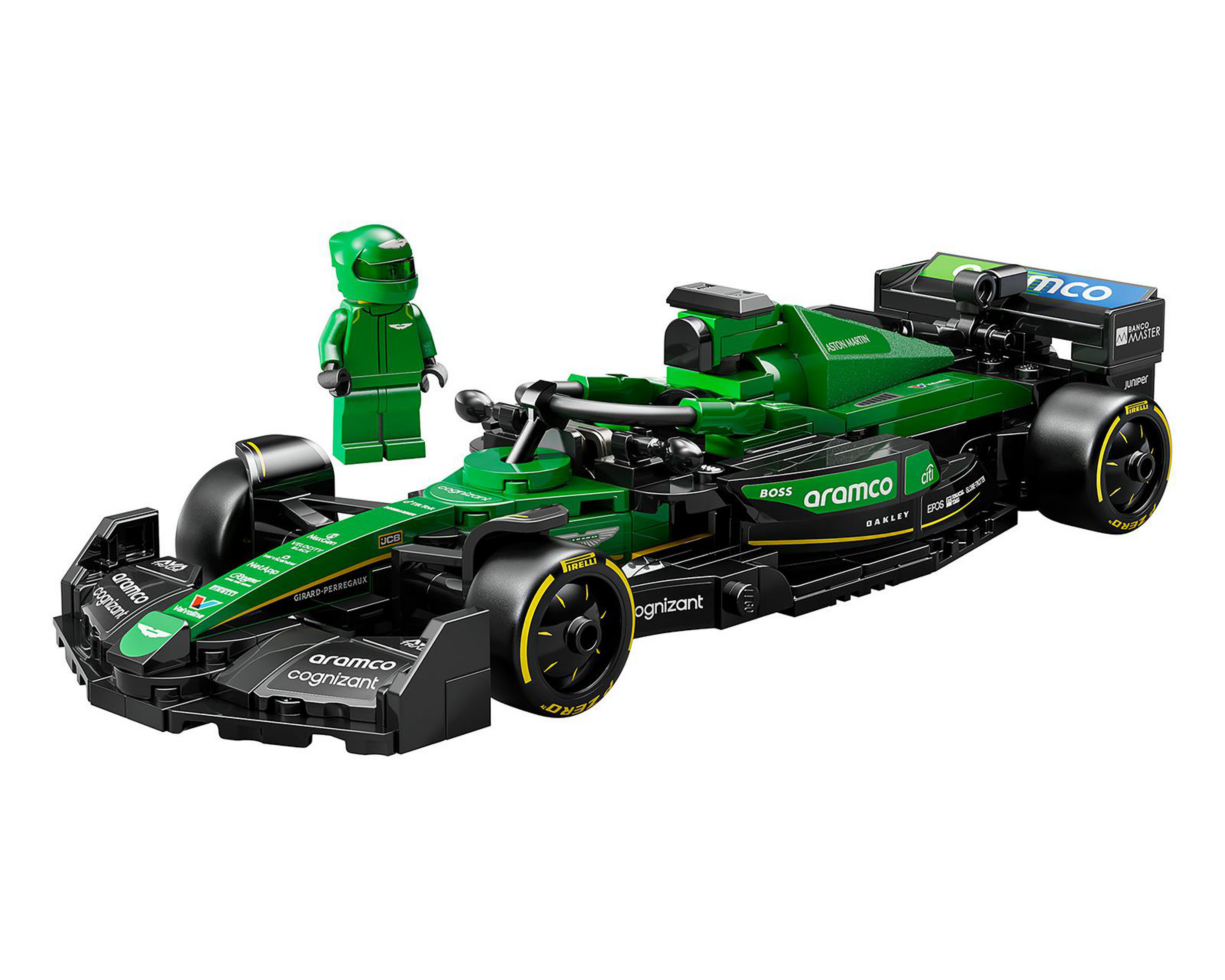 Foto 4 pulgar | LEGO Speed Champions: Coche de Carreras Aston Martin Aramco F1
