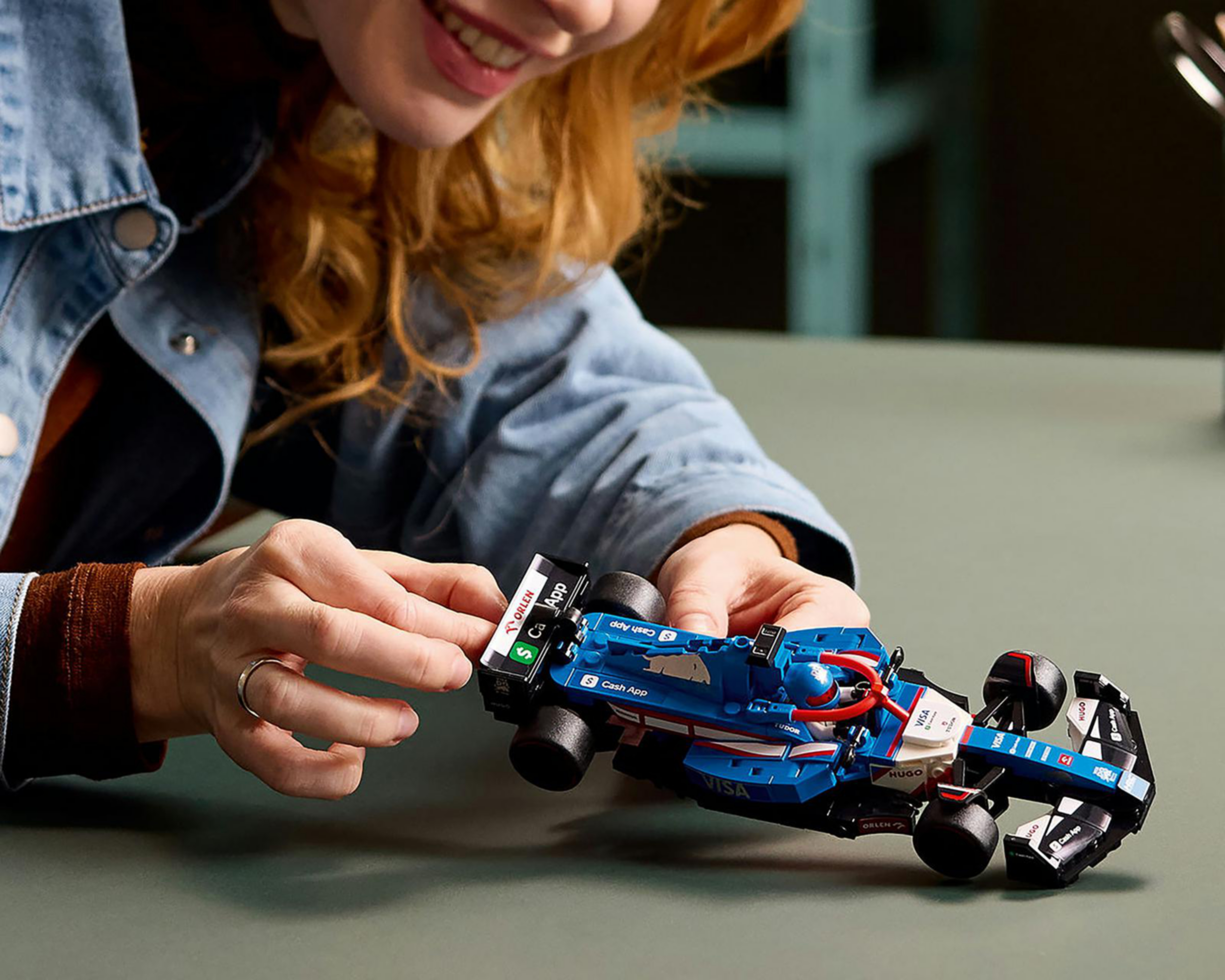 Foto 6 pulgar | LEGO Speed Champions: Coche de Carreras Visa Cash App RB VCARB 01 F1