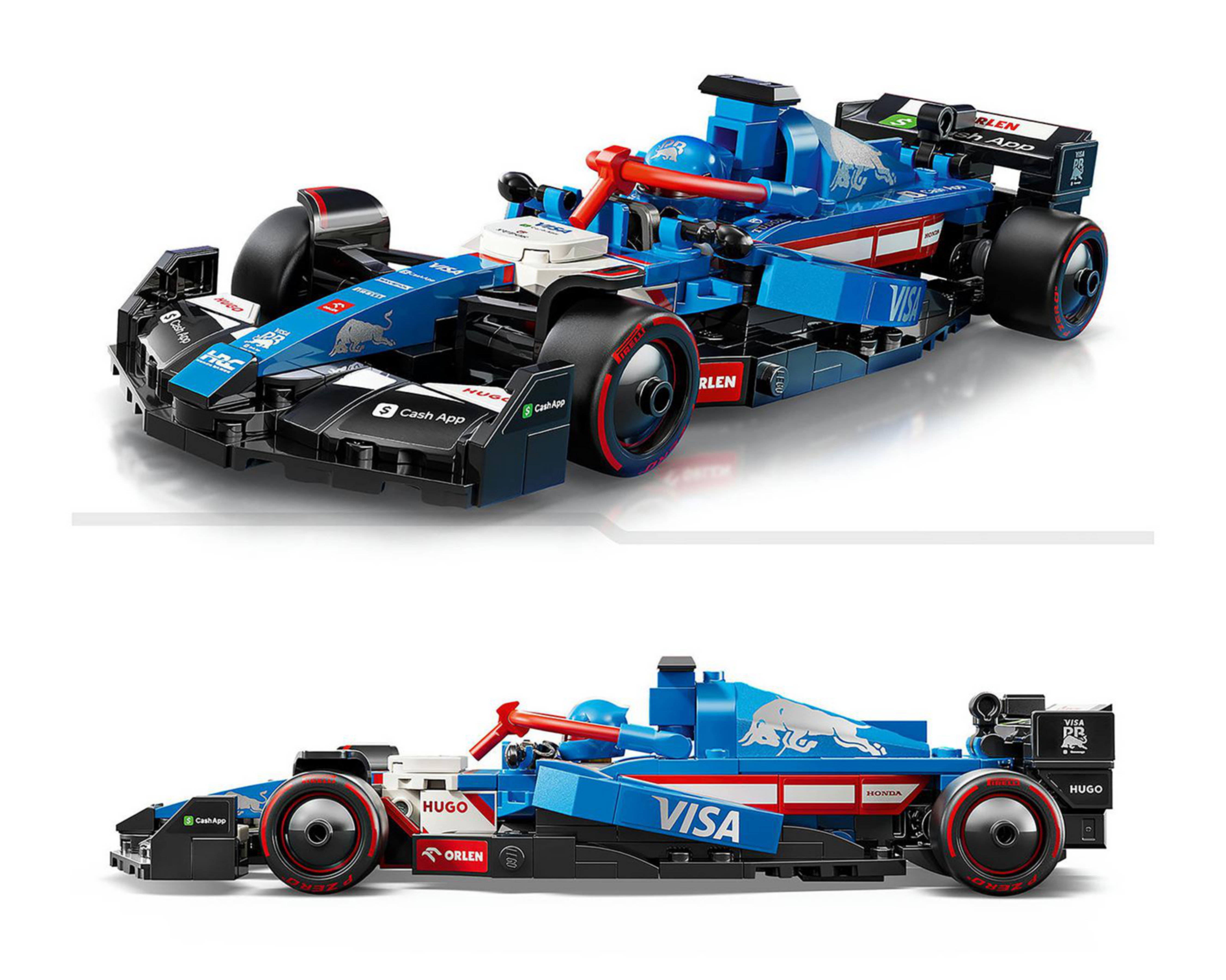 Foto 7 pulgar | LEGO Speed Champions: Coche de Carreras Visa Cash App RB VCARB 01 F1