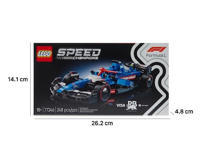 Foto 9 | LEGO Speed Champions: Coche de Carreras Visa Cash App RB VCARB 01 F1