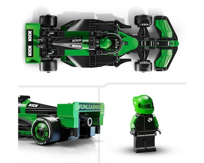 Foto 8 | LEGO Speed Champions: Coche de Carreras KICK Sauber F1 Team C44