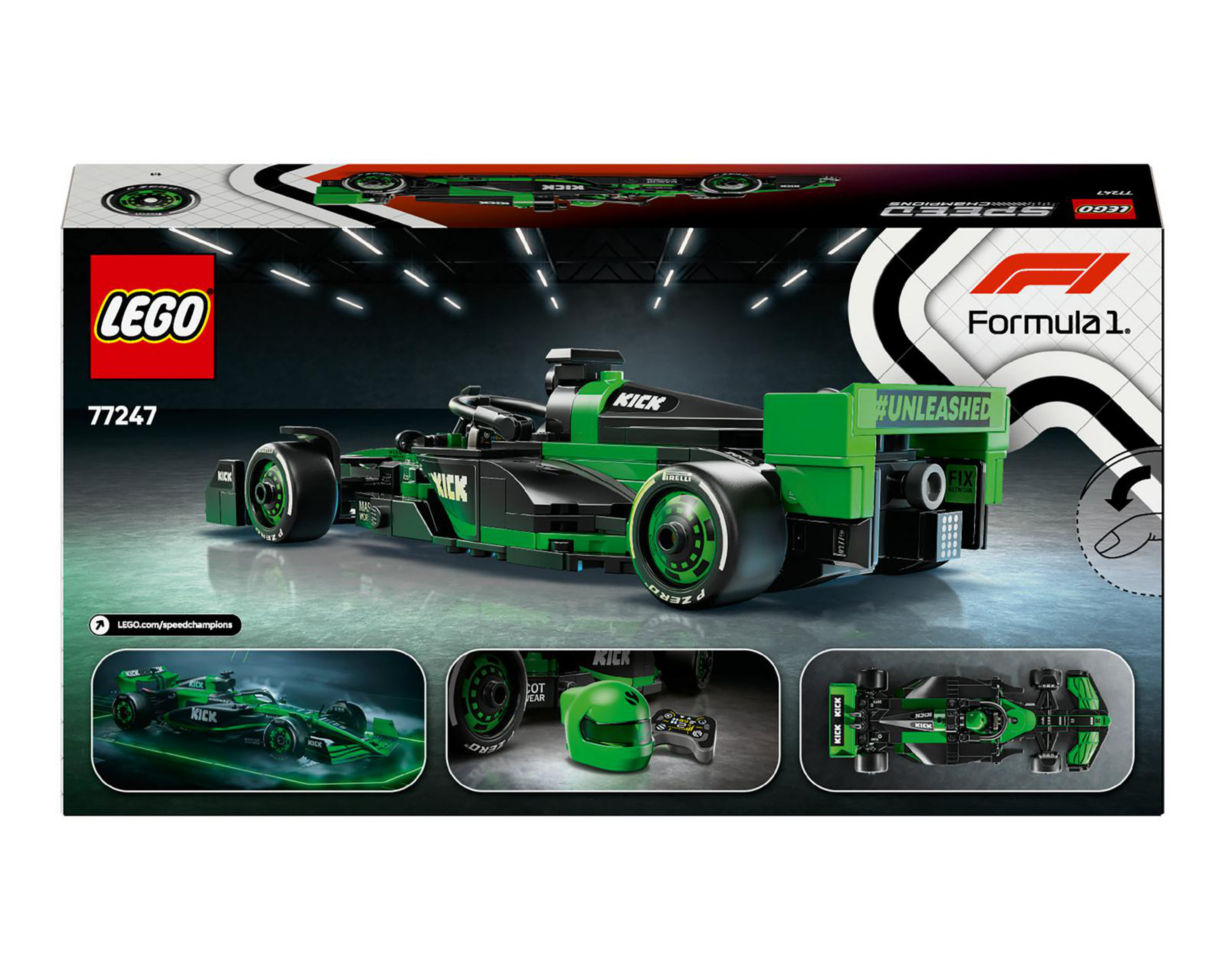 Foto 9 | LEGO Speed Champions: Coche de Carreras KICK Sauber F1 Team C44