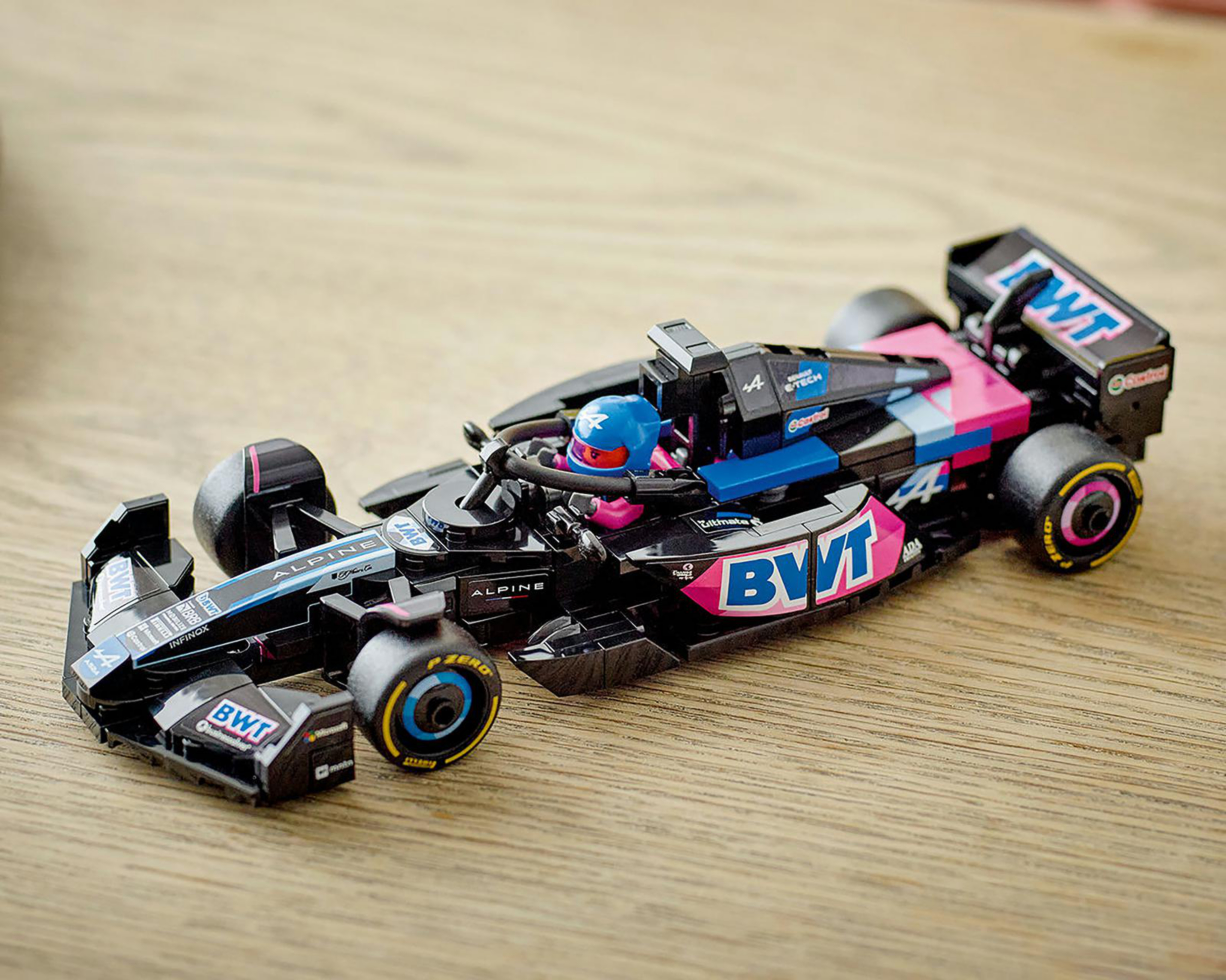 Foto 7 pulgar | LEGO Speed Champions: Coche de Carreras BWT Alpine F1 Team A524