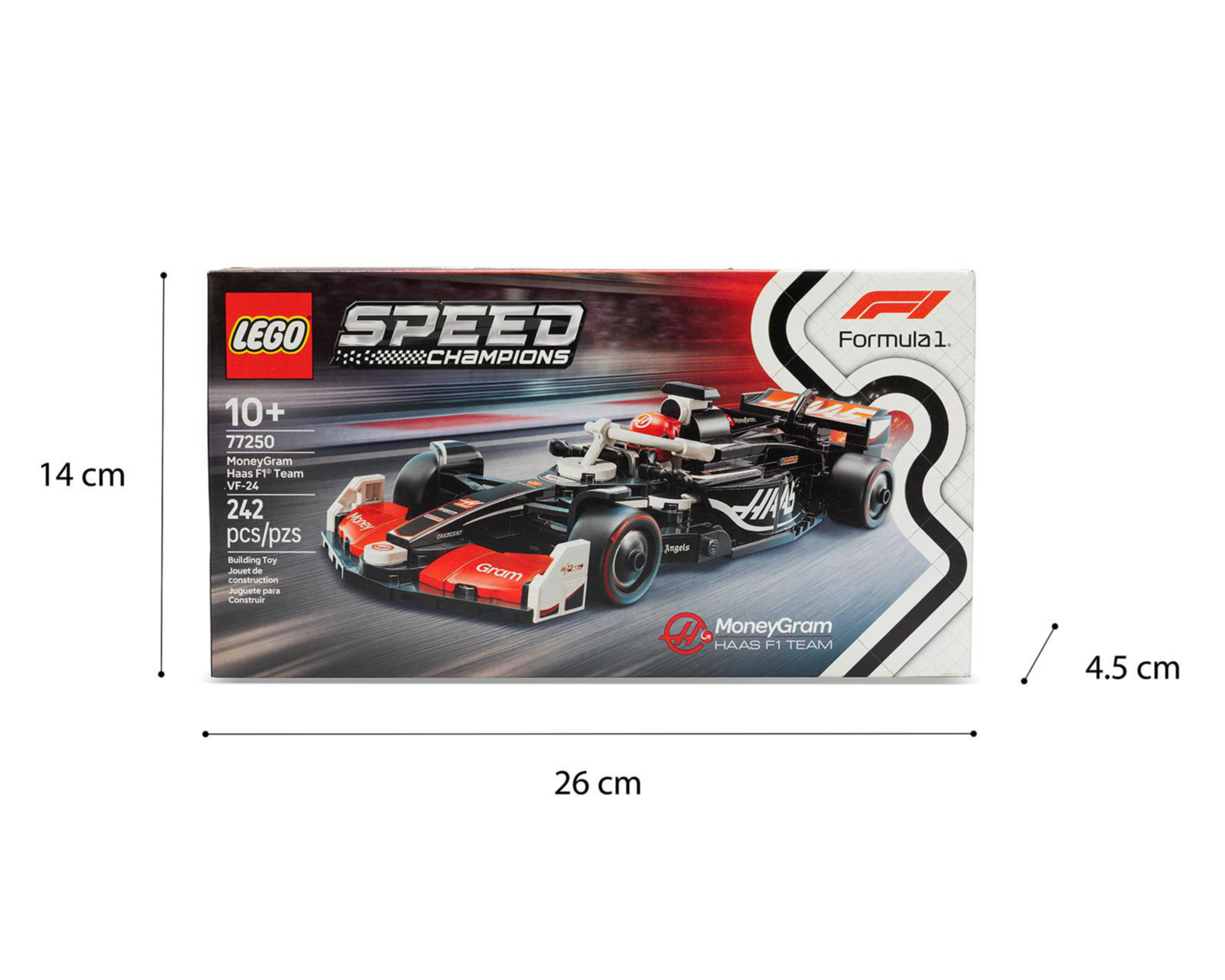 Foto 10 | LEGO Speed Champions: Coche de Carreras MoneyGram Haas F1 Team VF-24
