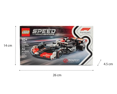 Foto 10 | LEGO Speed Champions: Coche de Carreras MoneyGram Haas F1 Team VF-24