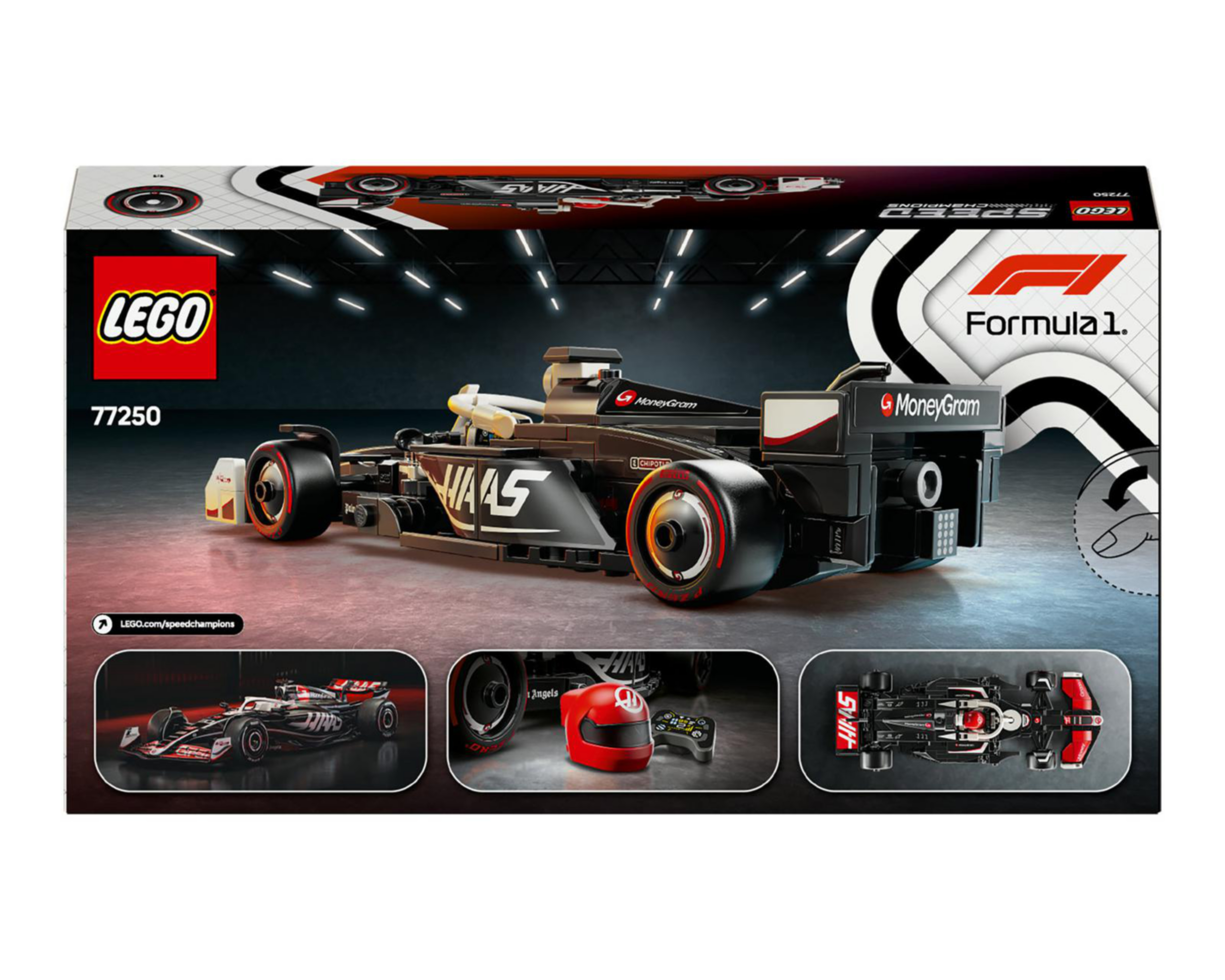 Foto 9 | LEGO Speed Champions: Coche de Carreras MoneyGram Haas F1 Team VF-24