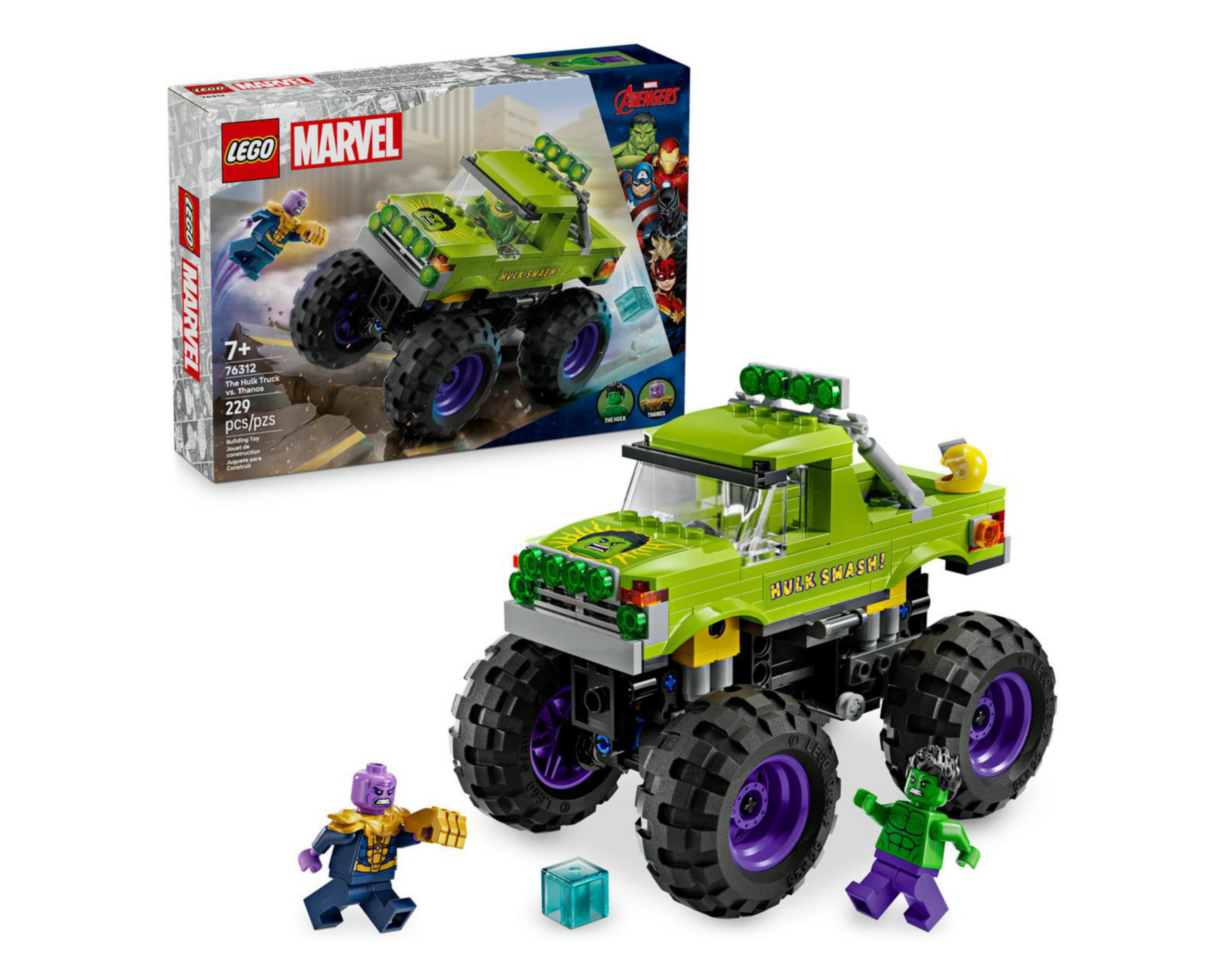 LEGO Marvel: Camión de Hulk vs. Thanos $919