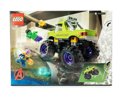 Foto 2 | LEGO Marvel: Camión de Hulk vs. Thanos