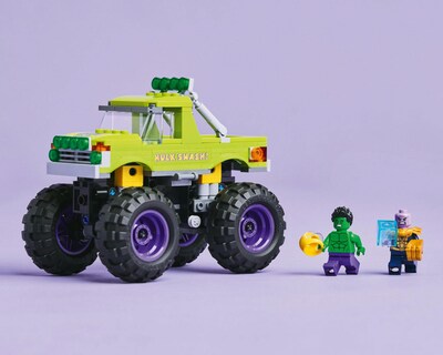 Foto 6 | LEGO Marvel: Camión de Hulk vs. Thanos