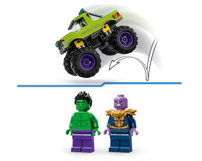Foto 8 | LEGO Marvel: Camión de Hulk vs. Thanos