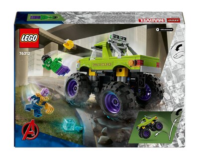Foto 9 | LEGO Marvel: Camión de Hulk vs. Thanos