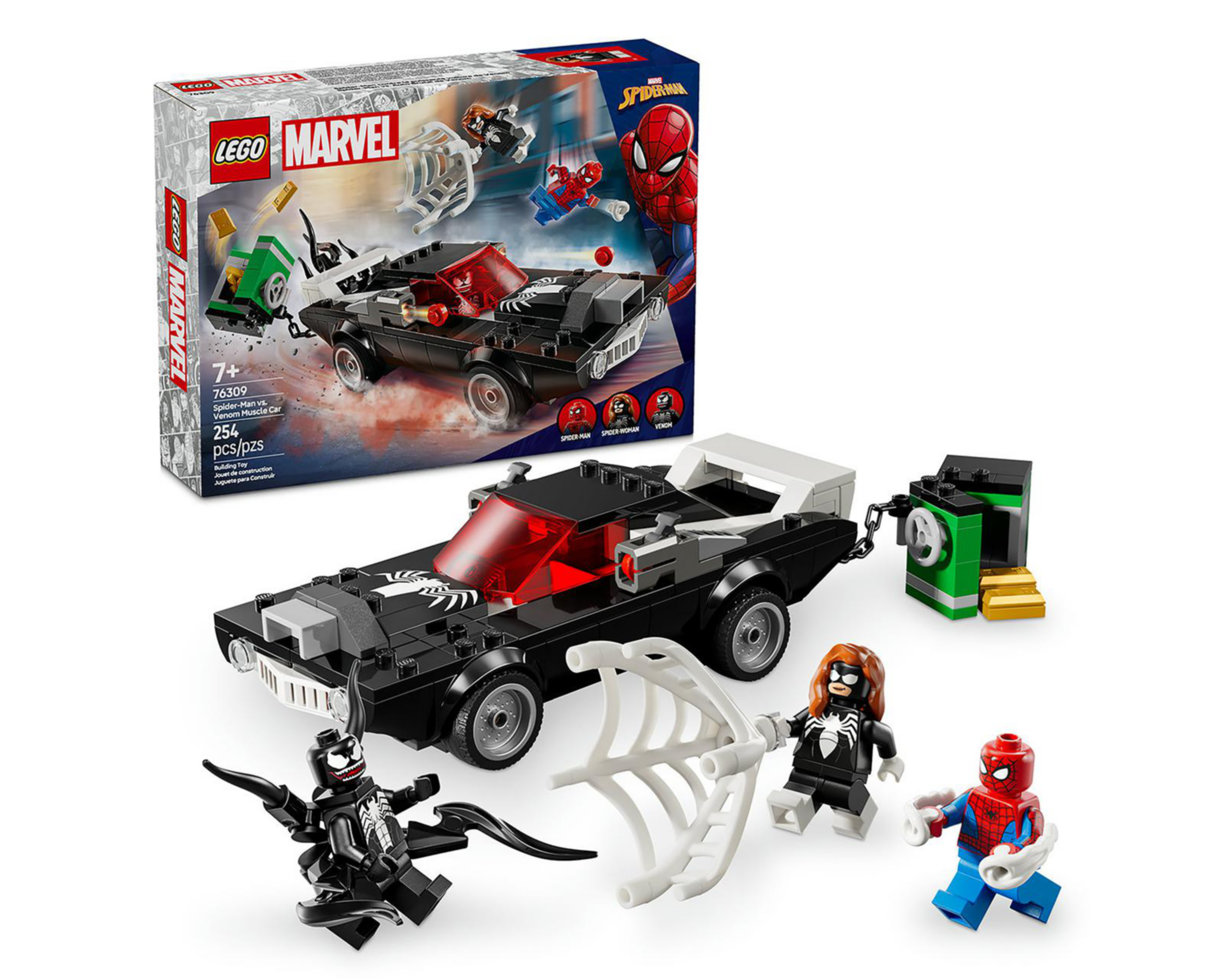 Foto 2 pulgar | LEGO Marvel: Spider-Man vs Coche Brutal de Venom