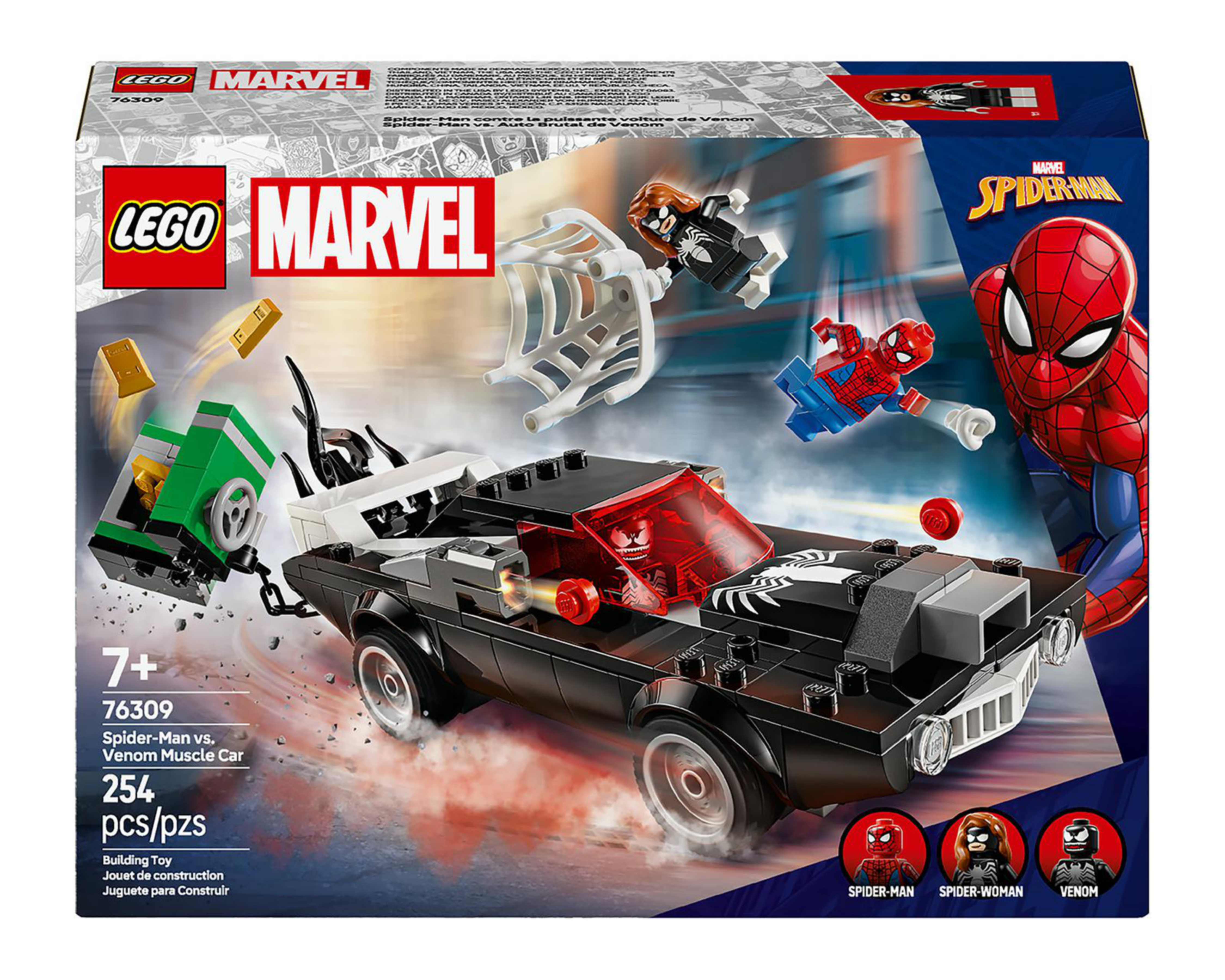 Foto 3 pulgar | LEGO Marvel: Spider-Man vs Coche Brutal de Venom