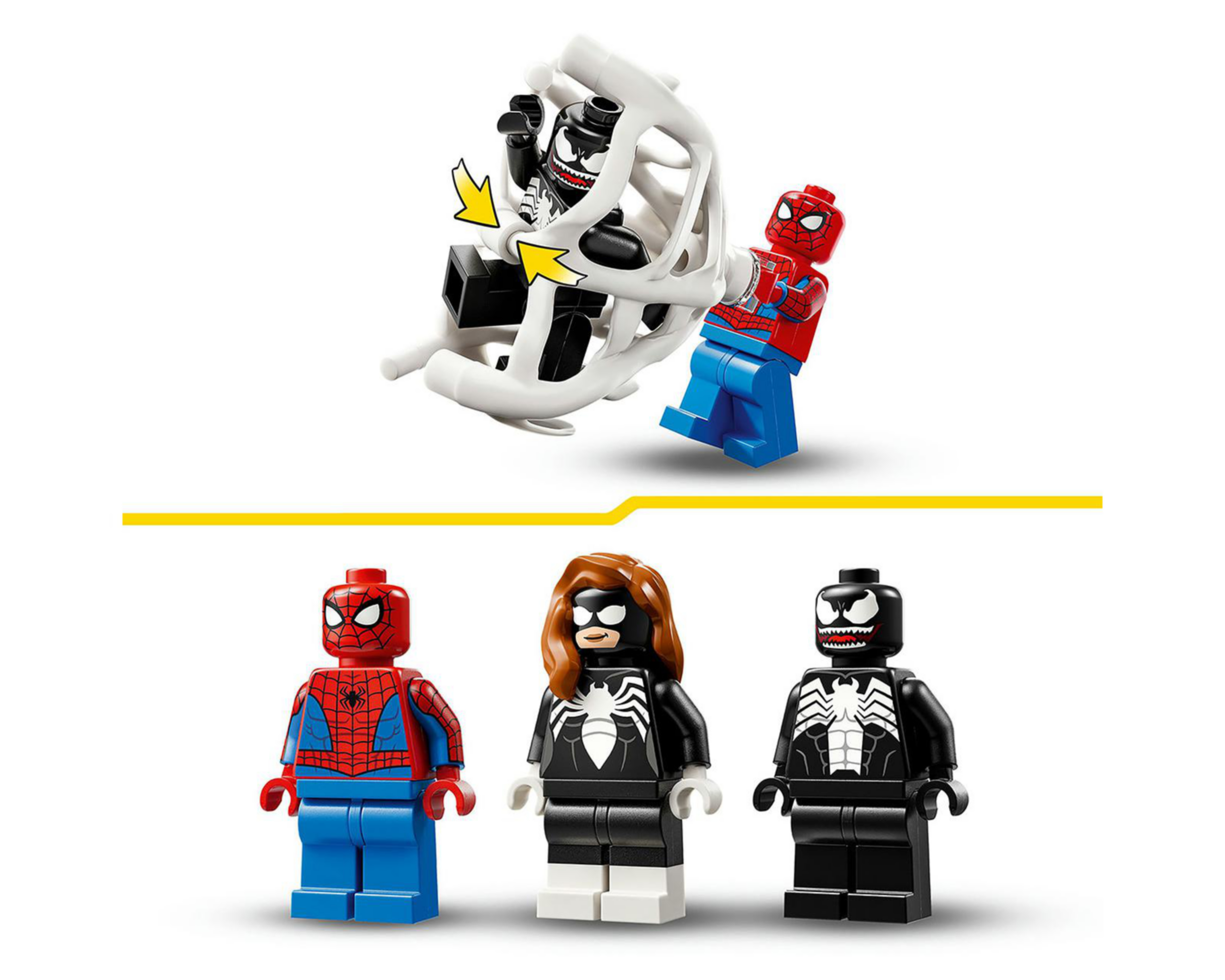 Foto 9 pulgar | LEGO Marvel: Spider-Man vs Coche Brutal de Venom