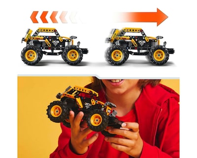 Foto 8 | LEGO Thecnic: Monster Jam DIGatron con Motor de Carga Manual