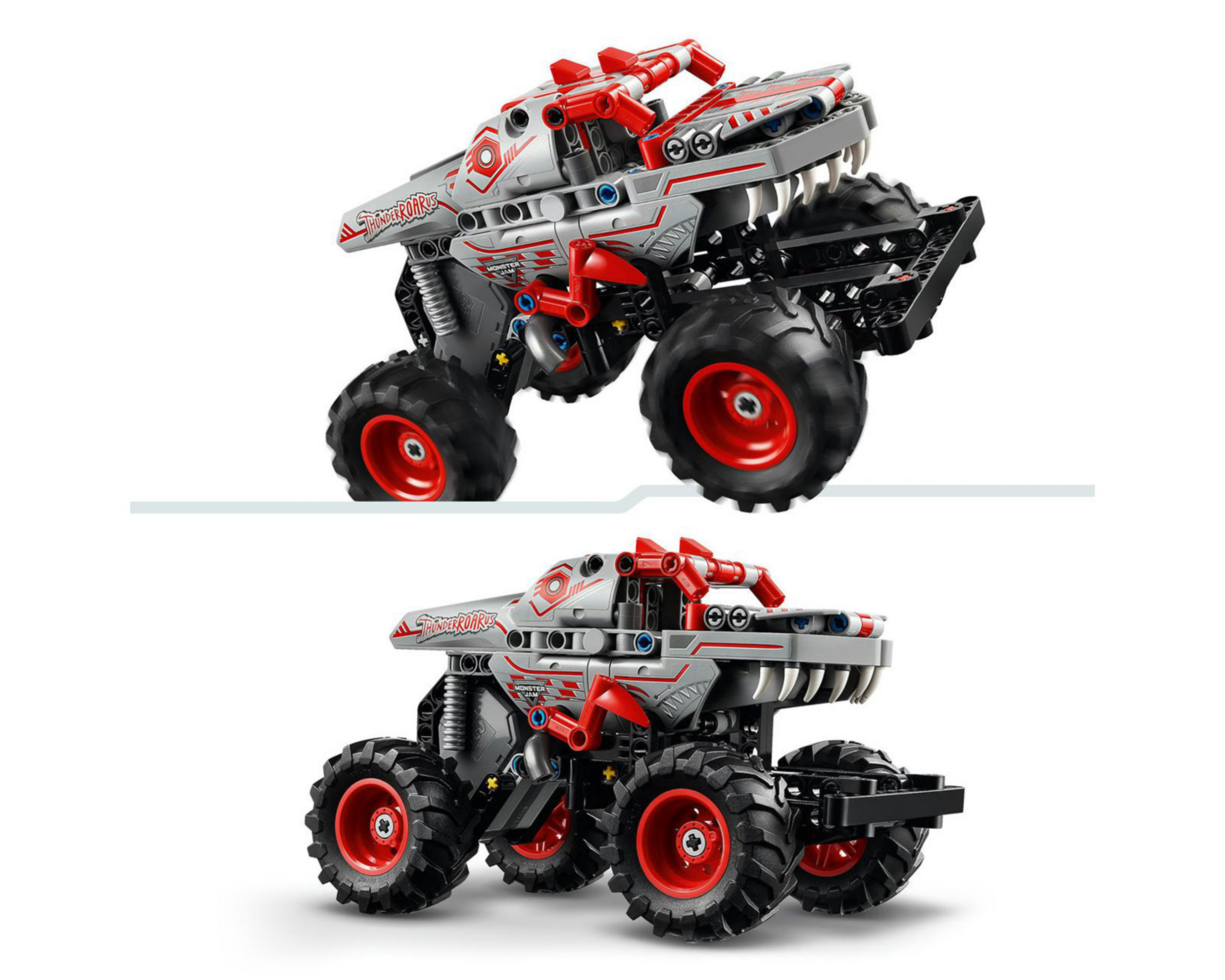 Foto 7 | LEGO Thecnic: Monster Jam ThunderROARus con Motor de Carga Manual