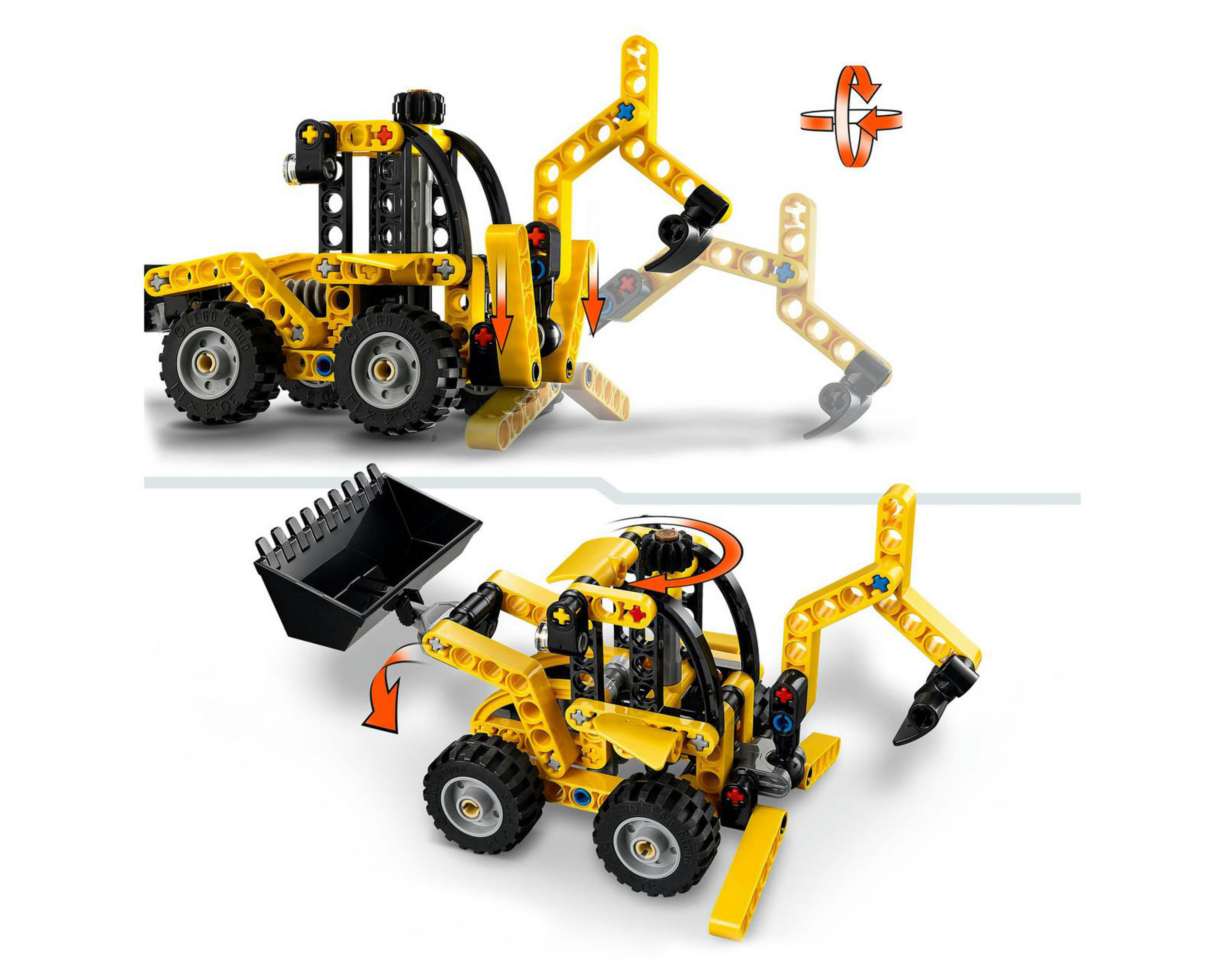 Foto 9 pulgar | LEGO Technic: Pala Mixta