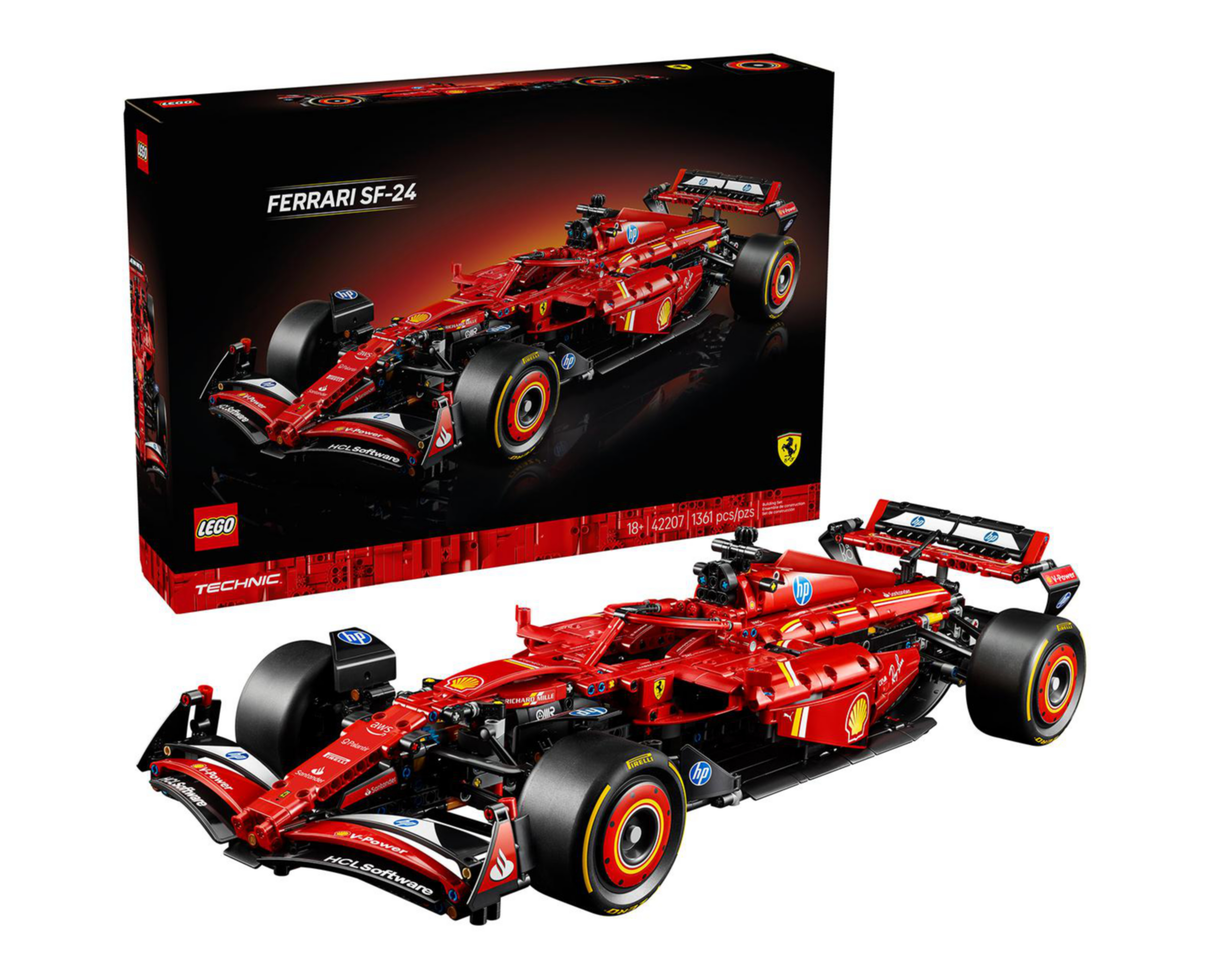 Foto 2 pulgar | LEGO Technic: Coche Ferrari SF-24 F1